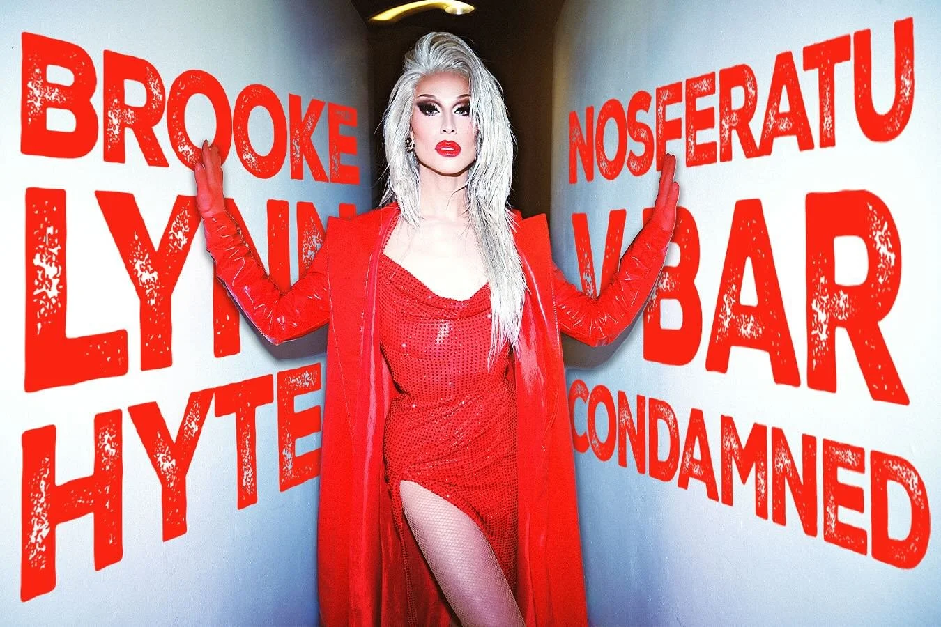 VBar:Condamned is reaching new Hytes tomorrow with a special guest, from RuPaul&rsquo;s Drag Race, Brooke Lynn Hytes! A few $20 discounted tickets are still available for tomorrow&rsquo;s performance. Link in bio for tix.