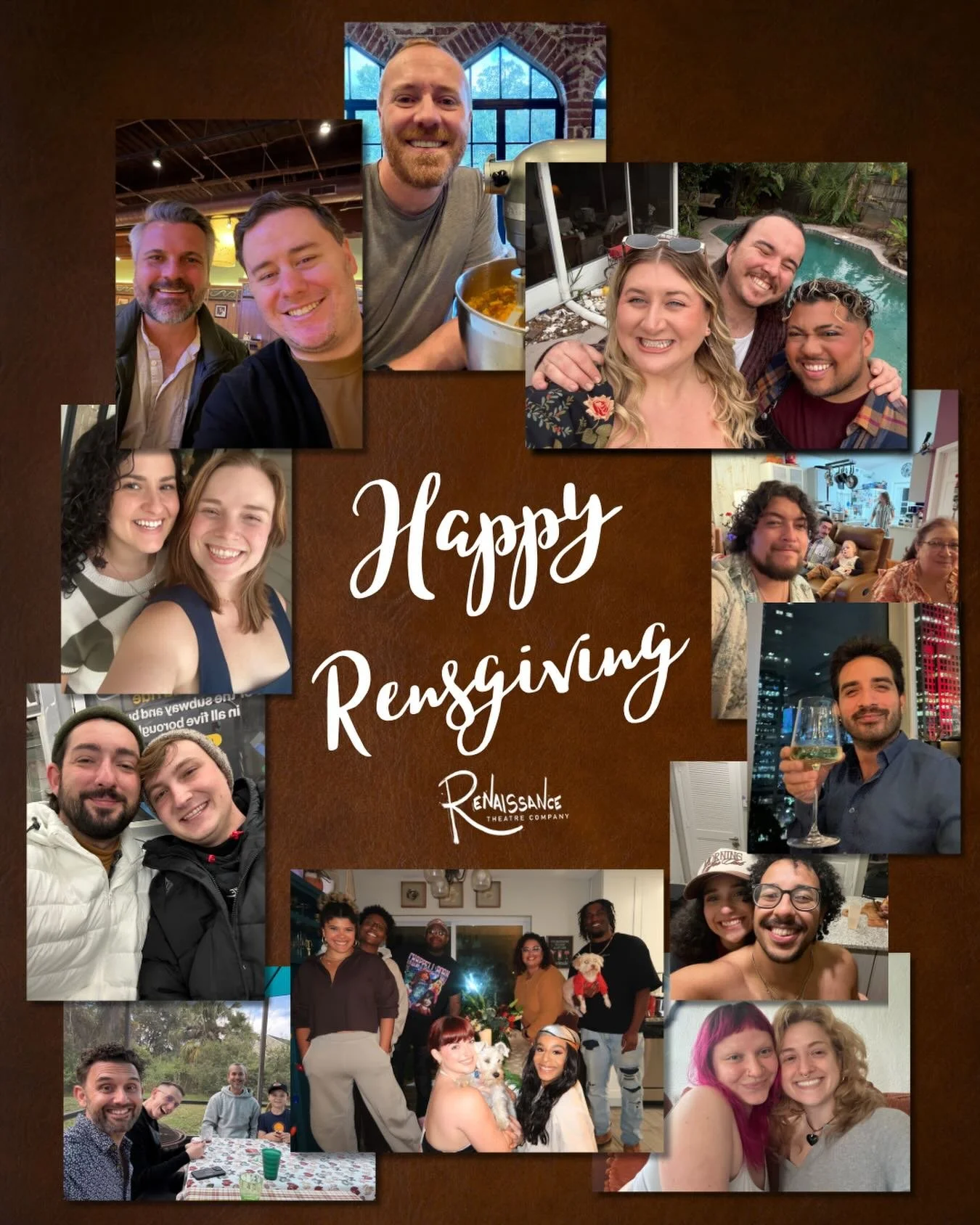 This year more than ever, we&rsquo;re grateful. Happy Thanksgiving from The Ren Fam.