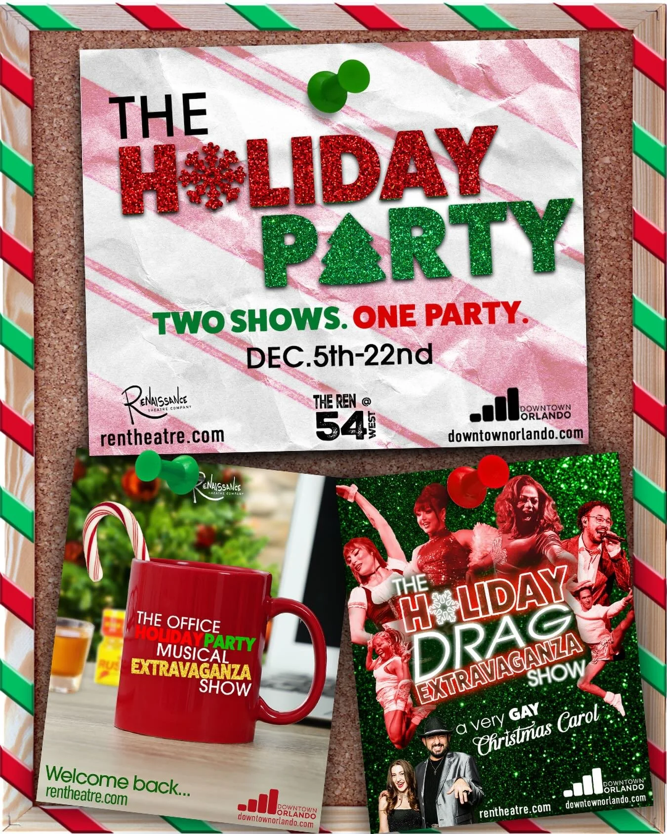 It&rsquo;s our first opening night @ 54 West. Catch our two quirky shows tonight and stay for a champagne toast as we christen our new temporary home. Tickets at rentheatre.com