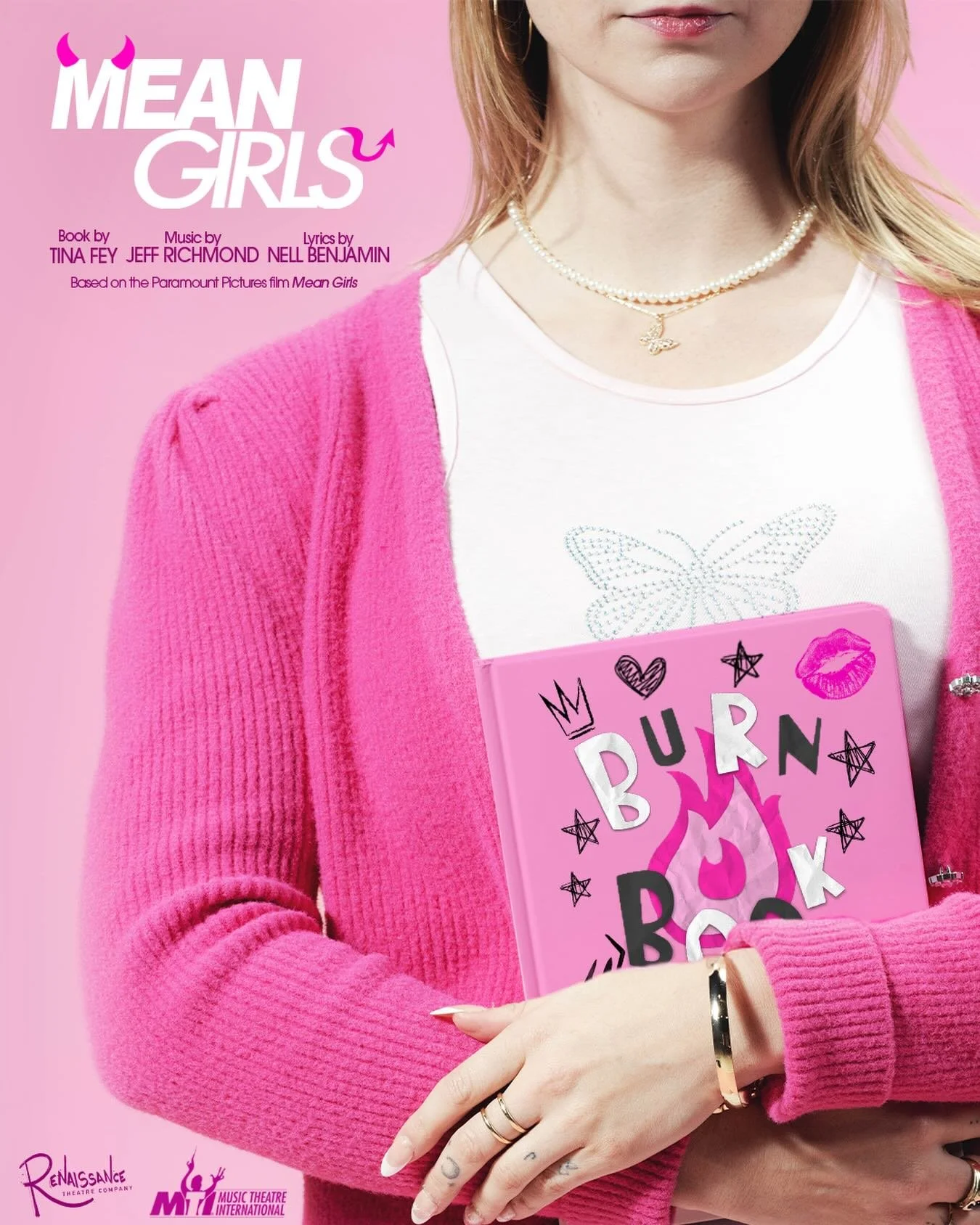 My name is Regina George&hellip; and you can quote this, &ldquo;Mean Girls opens January 16th at The Ren @ 54W.&rdquo; Tickets at rentheatre.com

Photo by @unlucky.rabbits 
Graphic &amp; Burn Book by @domingraphics