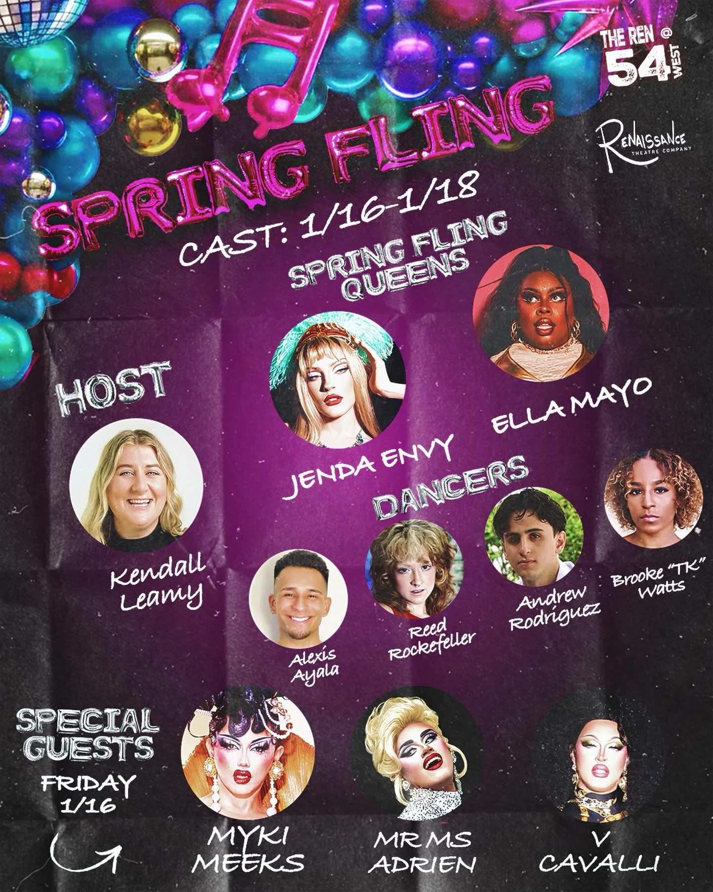 You don&rsquo;t need a date to Spring Fling, we&rsquo;re all partying together all weekend long! Tickets at rentheatre.com