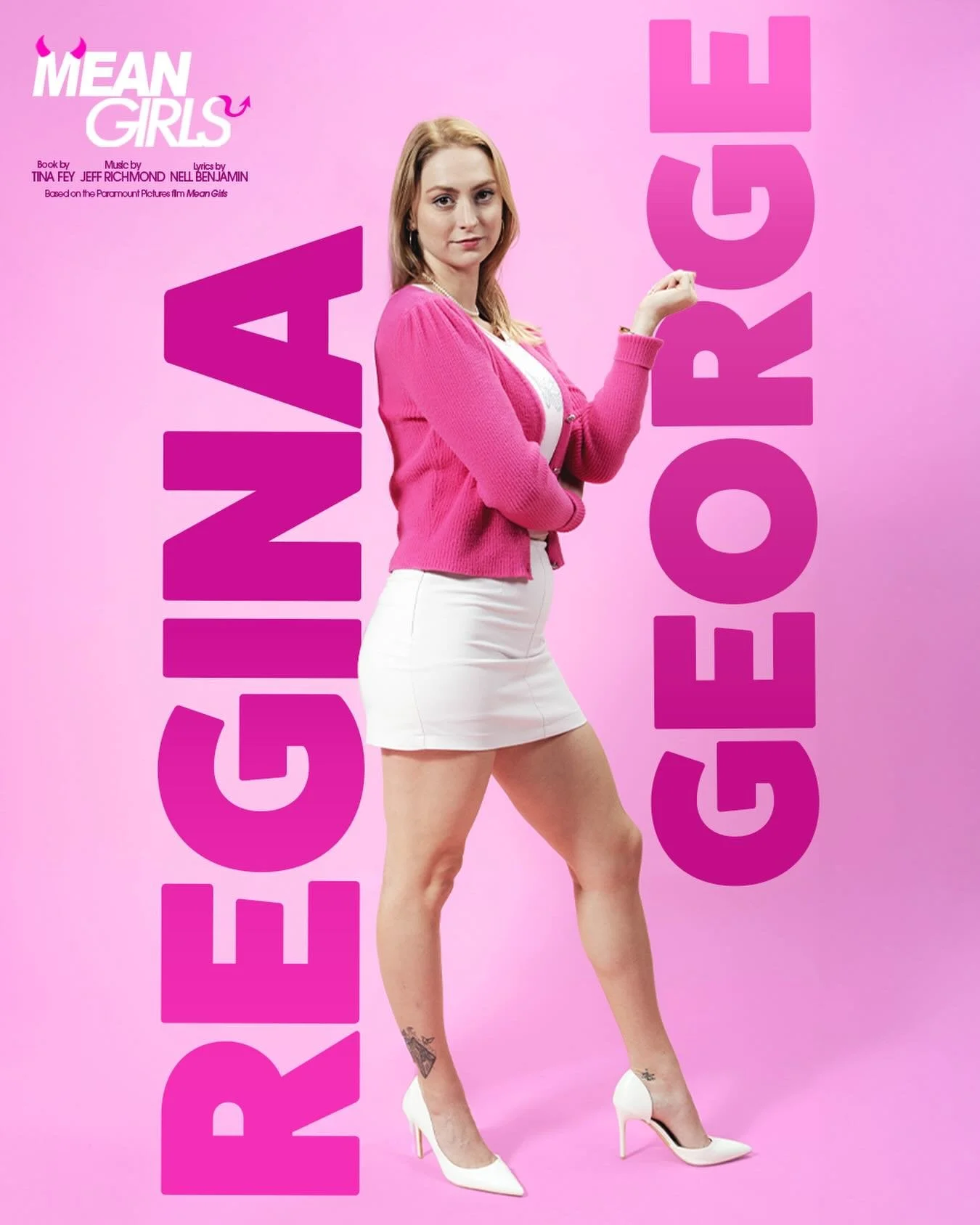 Evil takes human form in Regina George 😈 see @jennytotcky as the Queen Bee in &ldquo;Mean Girls&rdquo; this weekend through March 15th. rentheatre.com

Photo by @unlucky.rabbits