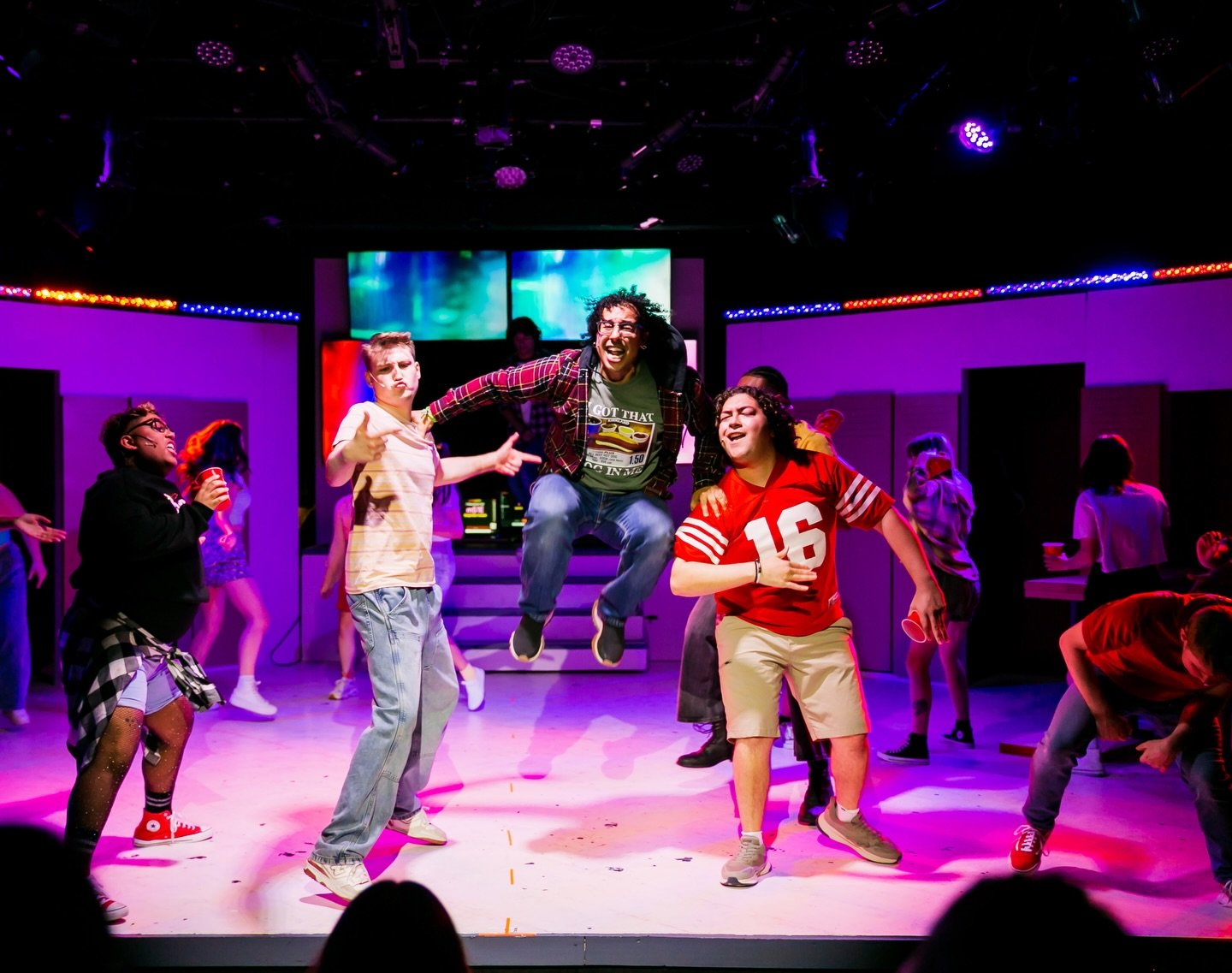 Whose house is this? It&rsquo;s our house now (temporarily). Pull up to the Y2K experience of  your dreams, &rdquo;Mean Girls: The Musical&rdquo; + &ldquo;Spring Fling After Party.&rdquo; Get tickets to relive 2004 at rentheatre.com

Photo by Jake Pe