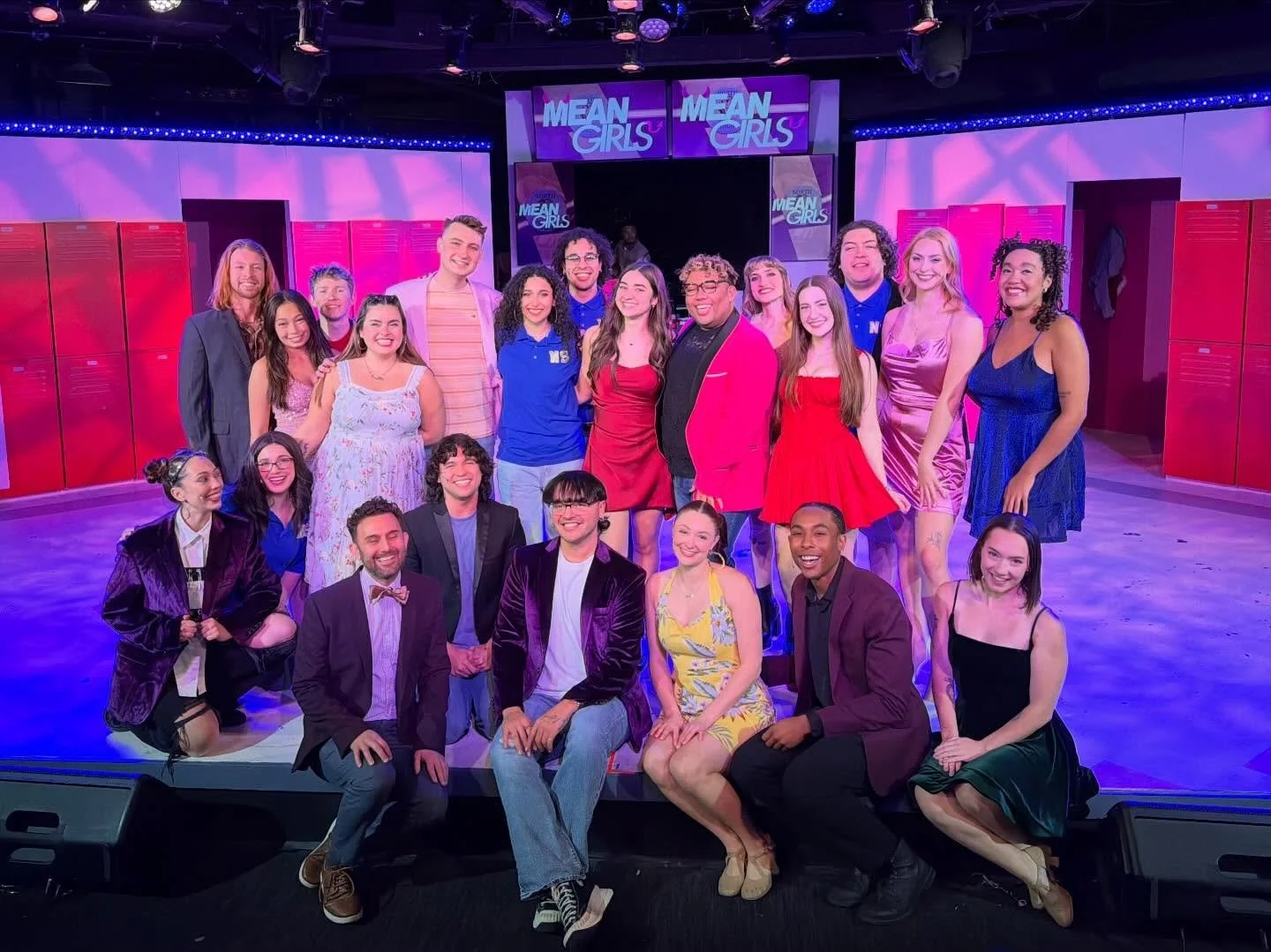 Our Mean Girls cast member Dylan has her real homecoming tonight after performing in a fake one on stage today, so of course we had to take a pic to send her off! Happy Homecoming, Dylan!