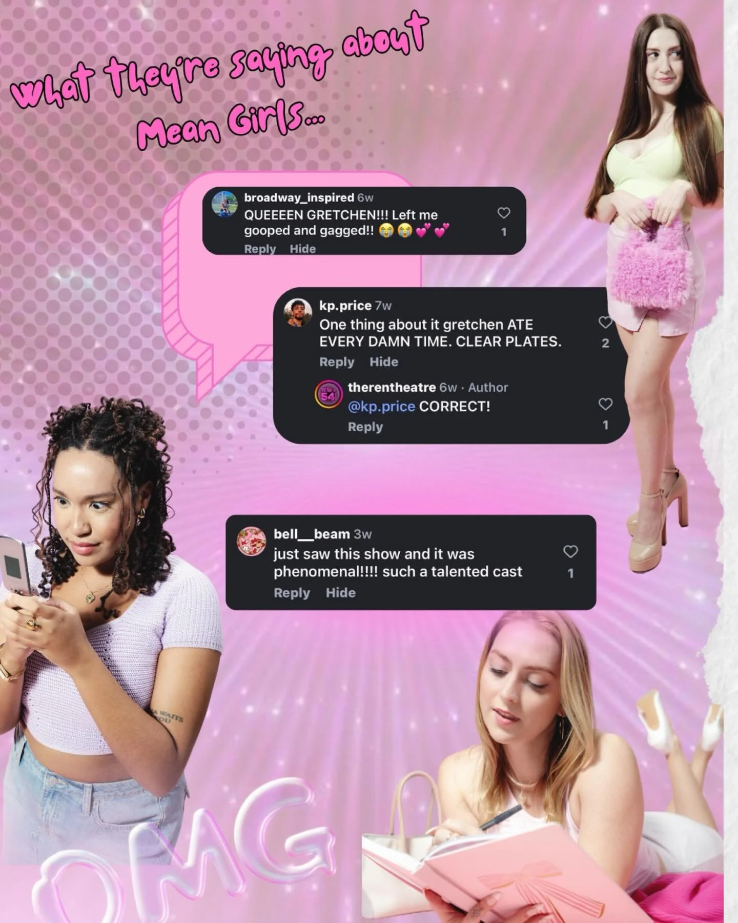 We&rsquo;ve definitely fallen victim to believing our own hype&hellip; 

See &ldquo;Mean Girls,&rdquo; you will too. Just three shows left. Get your tickets now, beyotch!