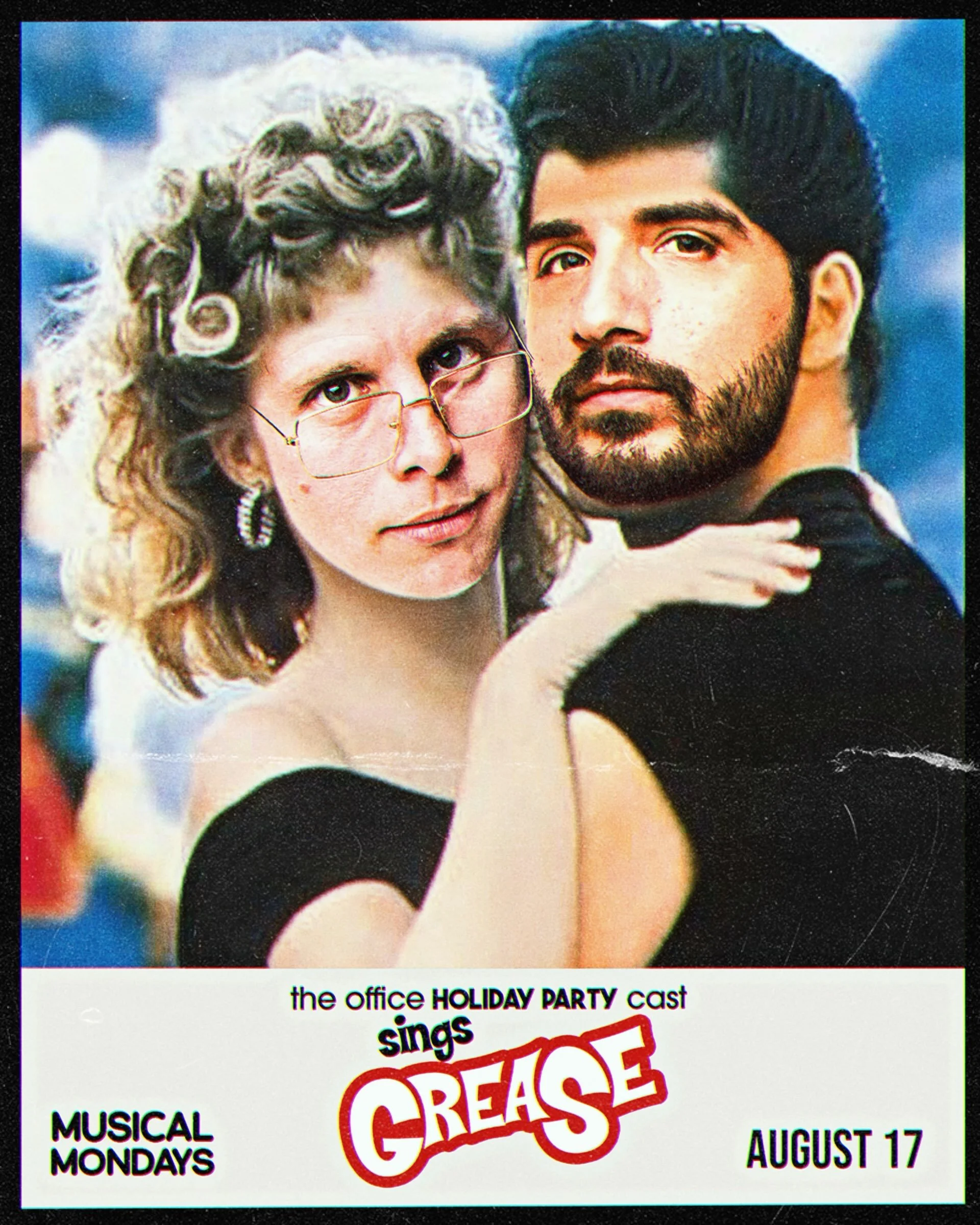 We can&rsquo;t stop ourselves. The Office Holiday Party Cast is back to sing GREASE. August 17th. Tickets at rentheatre.com