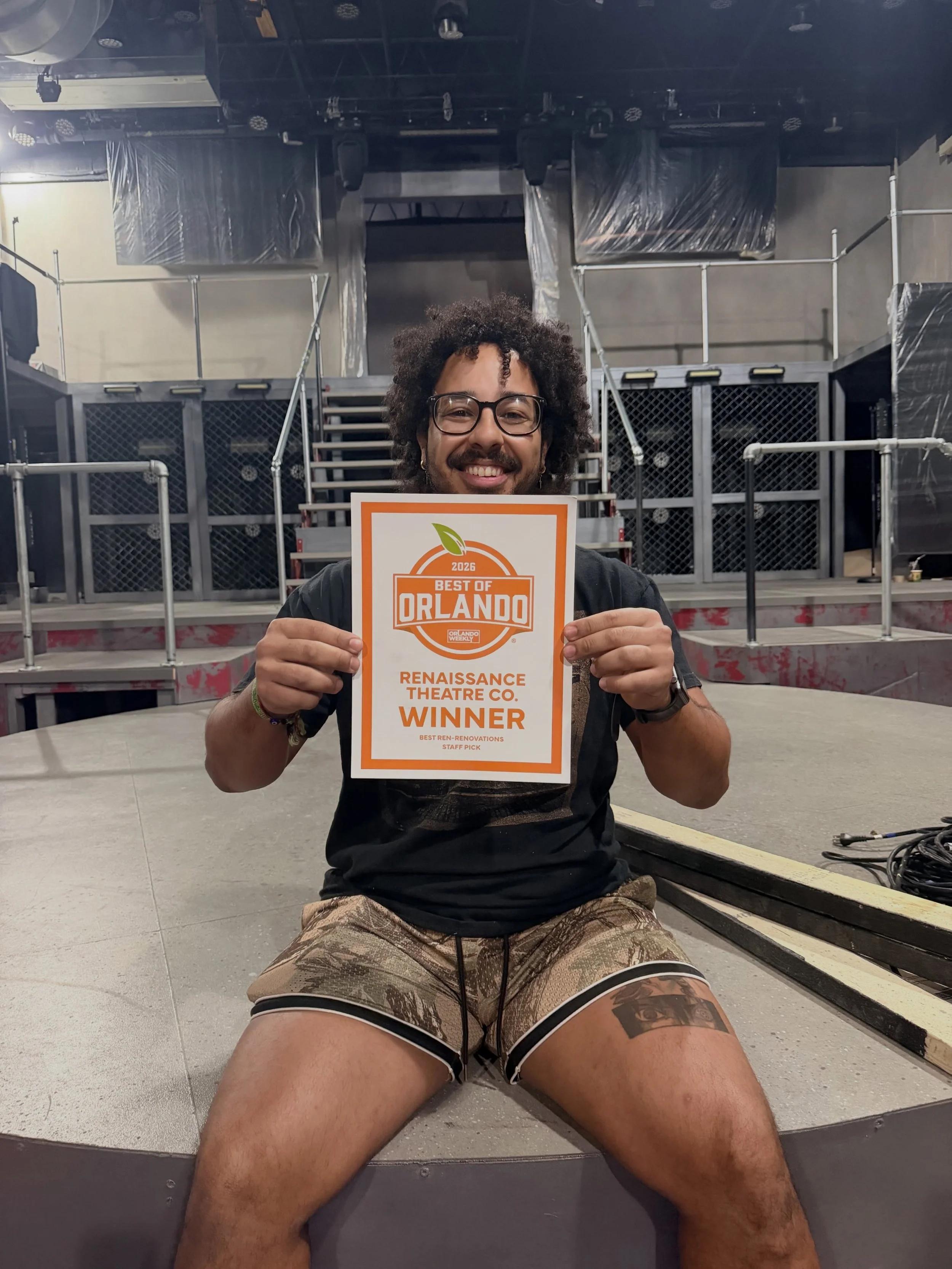 The team is hard at work giving you more reasons to vote for The Ren in Best of Orlando next year. Thank you to @orlandoweekly and our community for voting us! 

🏆2nd in Best Theater Space

🏆2nd in Best Theatre Company

🏆2nd in Best Local Drag Eve