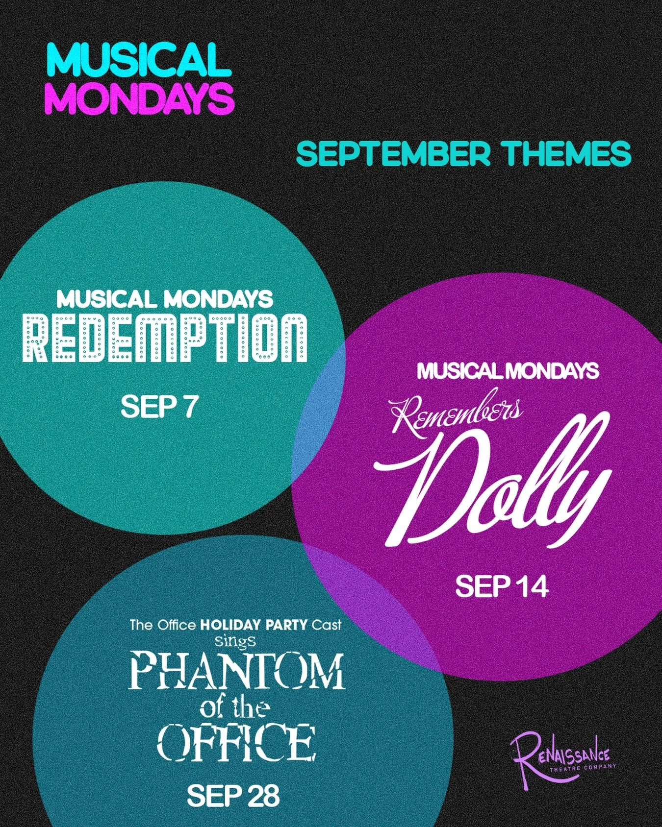 New Drop: September Musical Mondays.