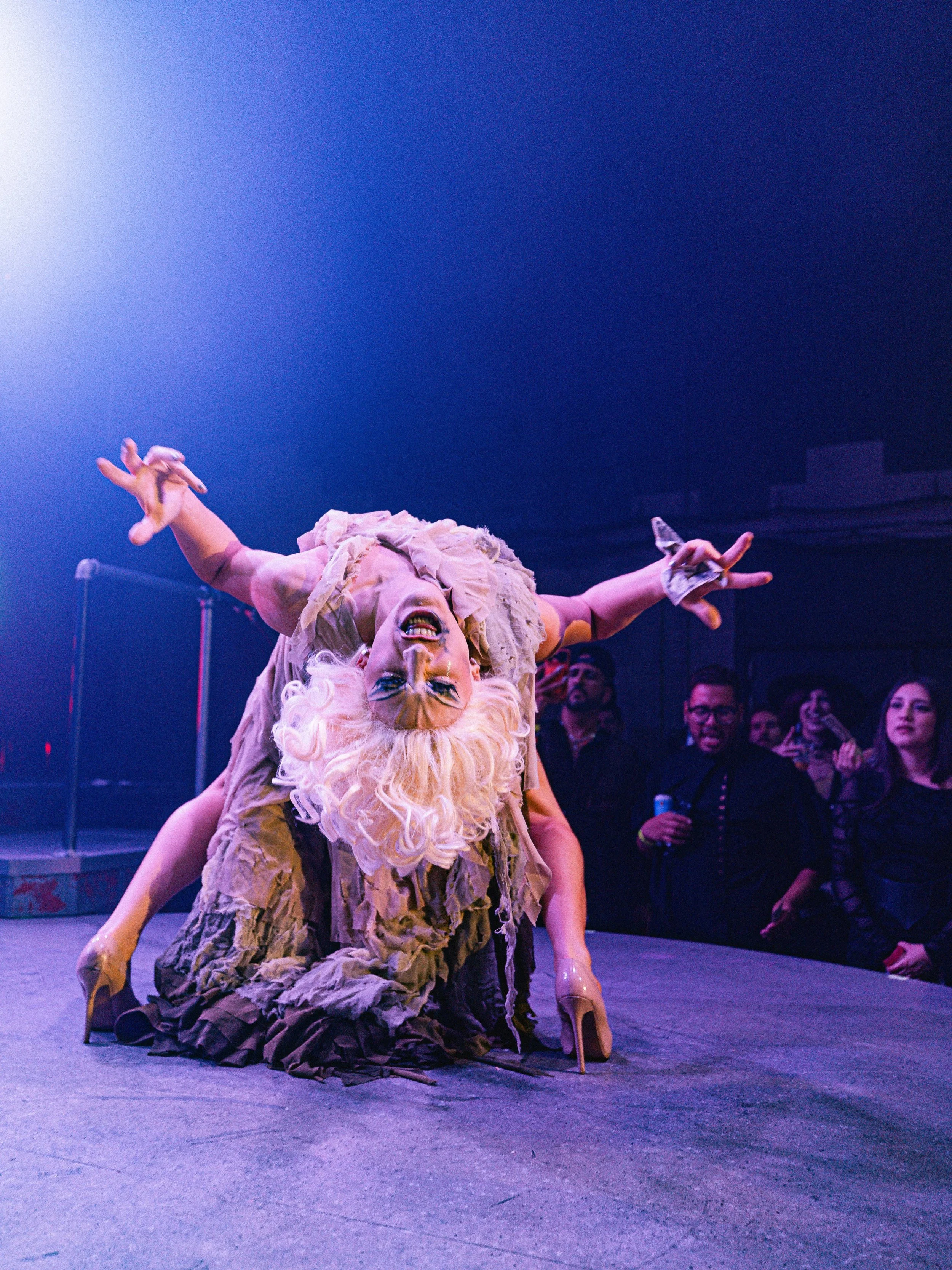Aquaria was out for blood at VBar opening weekend. We&rsquo;re back this Friday and Saturday with the full Nosferatu Experience and even more incredible VBar performances. 

📸: @jc.px_