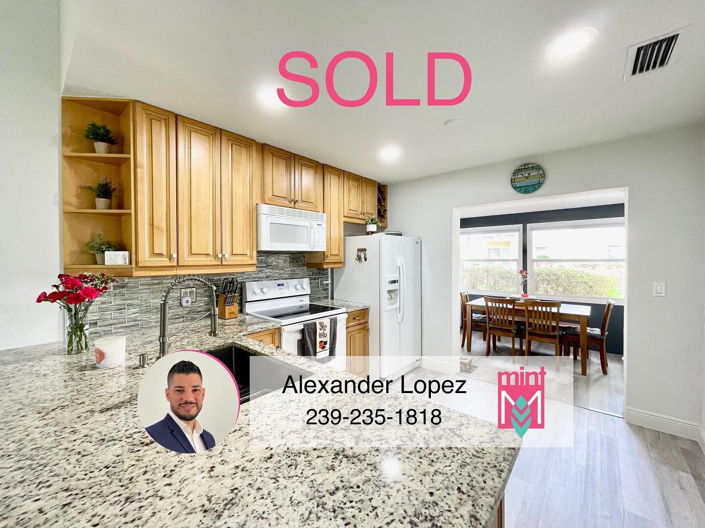 Sold!

Congrats to the buyers of our listing in Marco Island 🏠

Call us today for your real estate needs.

Alexander Lopez, 239.235.1818