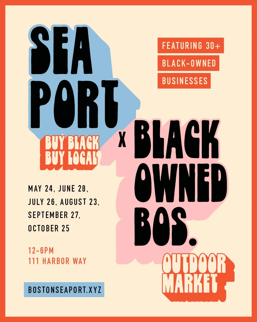 Seaport x Black Owned Bos. Market