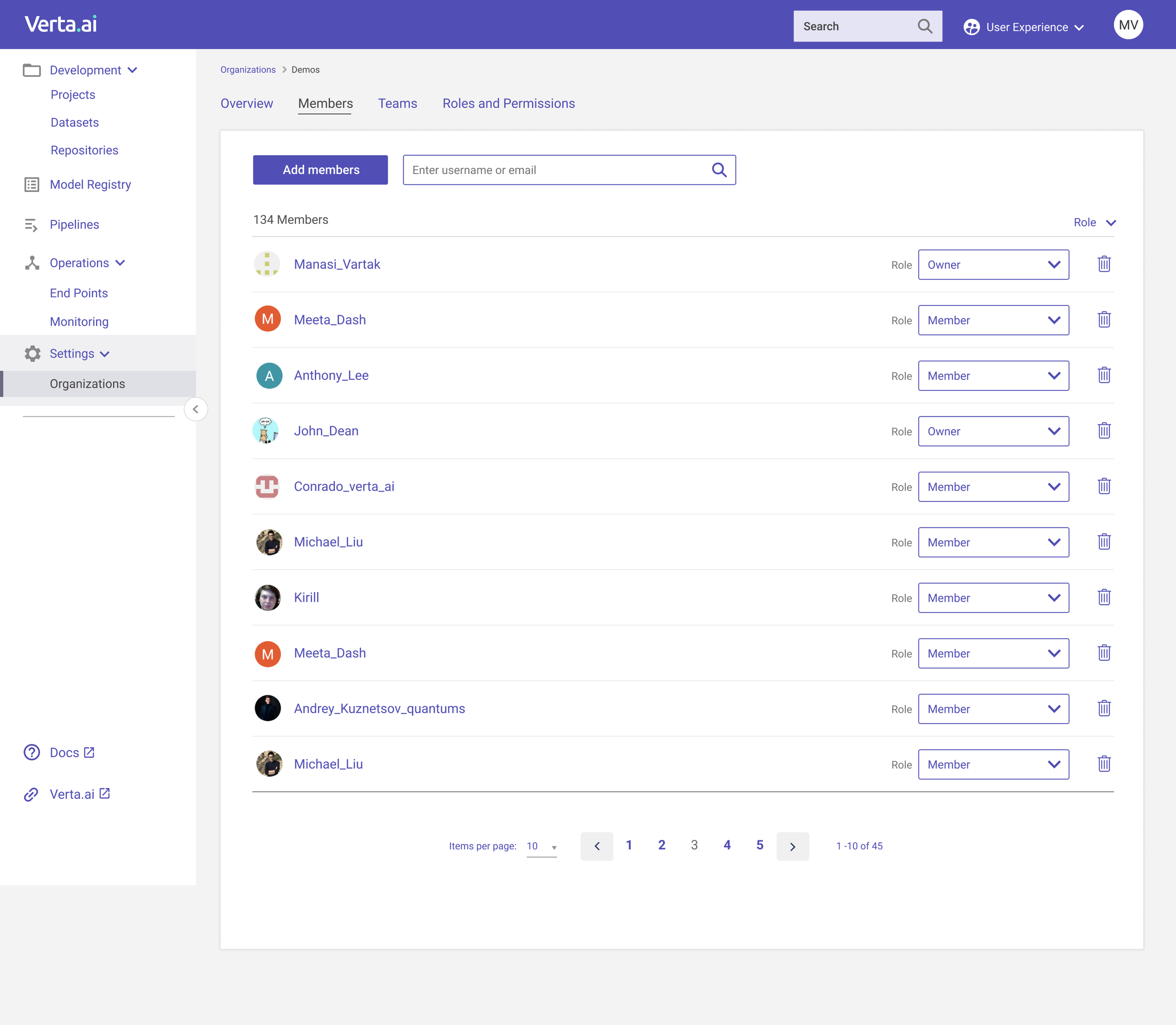 Settings - Org - Demo manage members.png