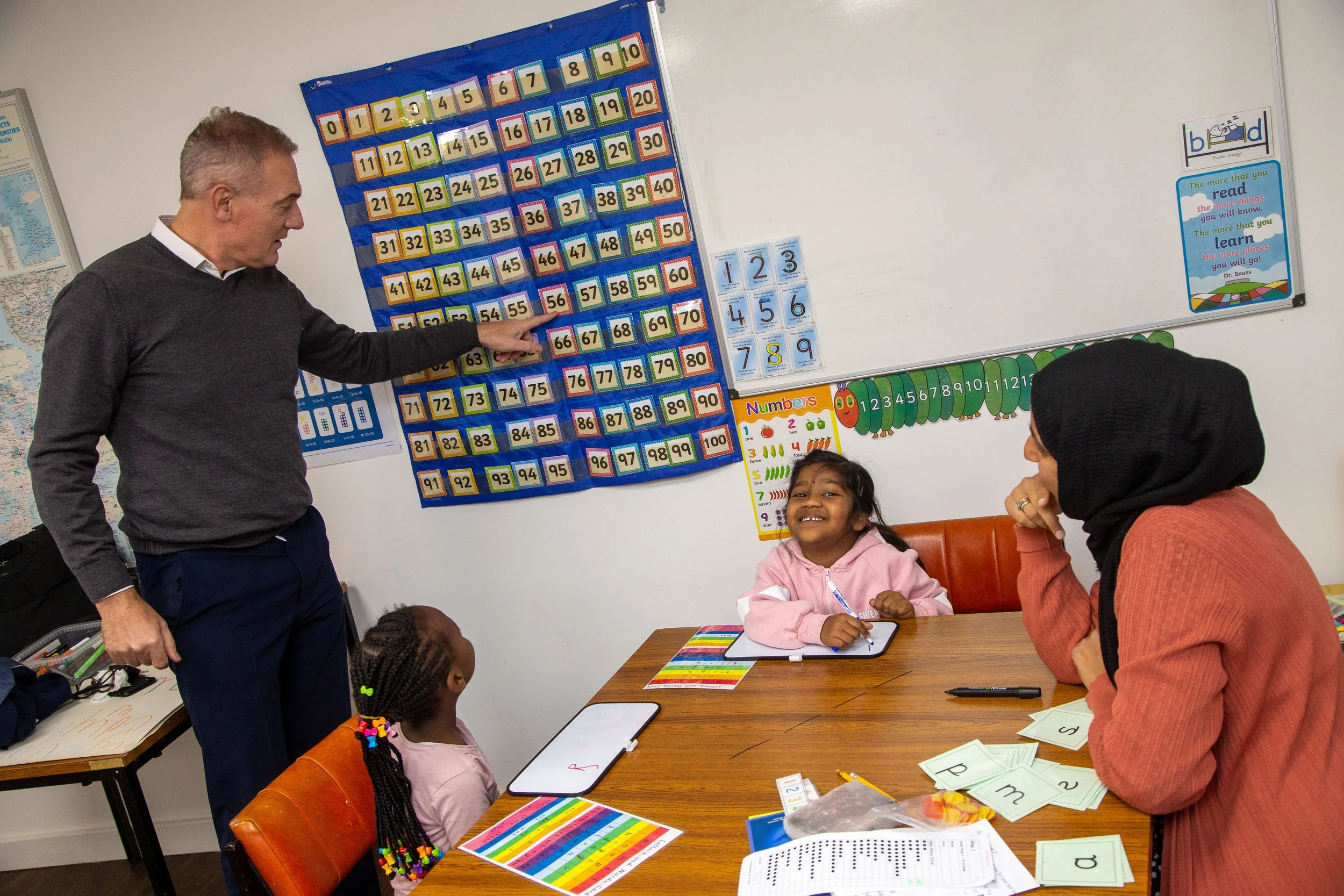 Andy Preston Teaching Primary School Children