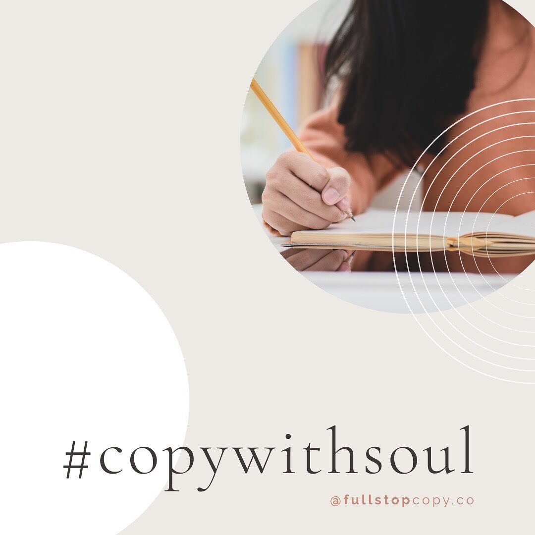 #CopyWithSoul alert!

We&rsquo;ve been busy working on a follow-up project with a returning client. To work with a team of editors and experts in their field is such a pleasure, and to discover the heart behind the vision is a privilege.

➜ What does