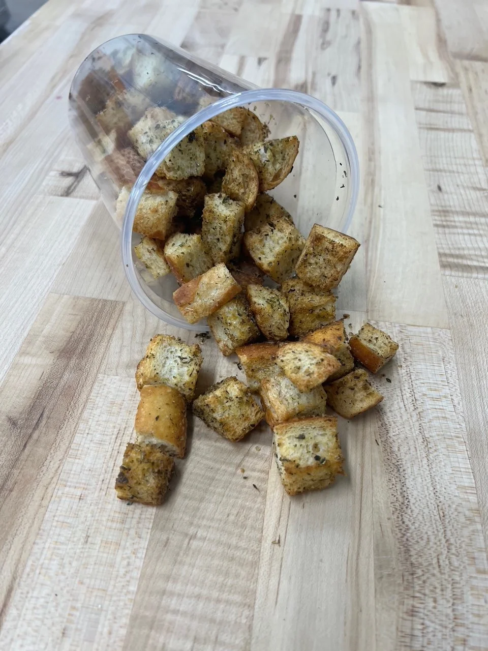Croutons with Herbs