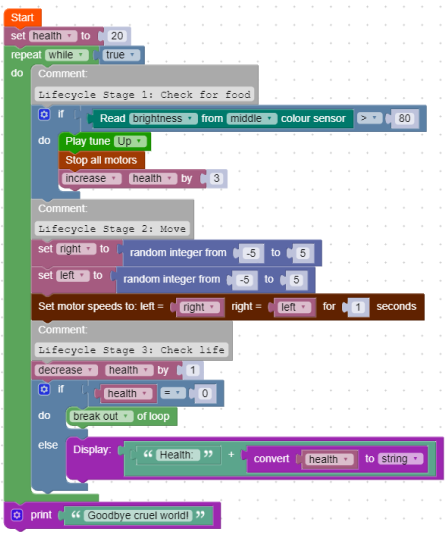 Random Bug Bot 2 — Micromelon Robotics