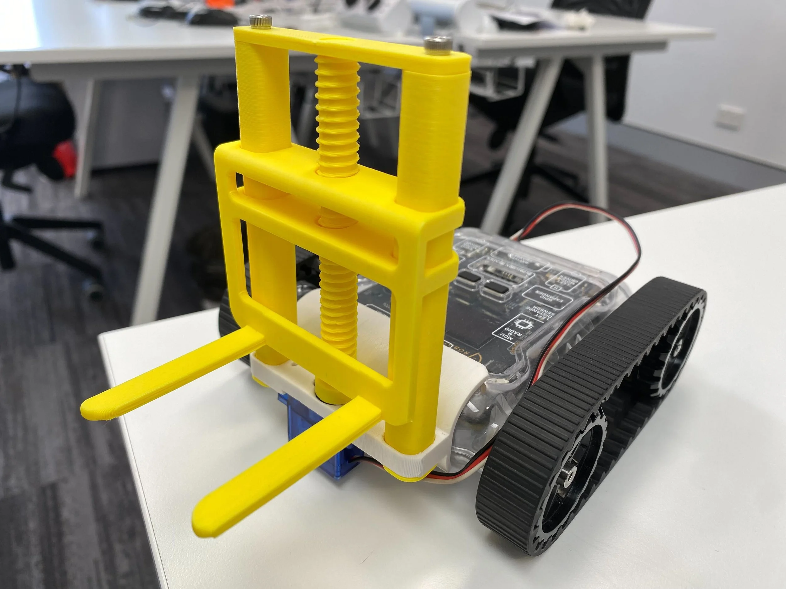 Build Guide: Forklift — Micromelon Robotics
