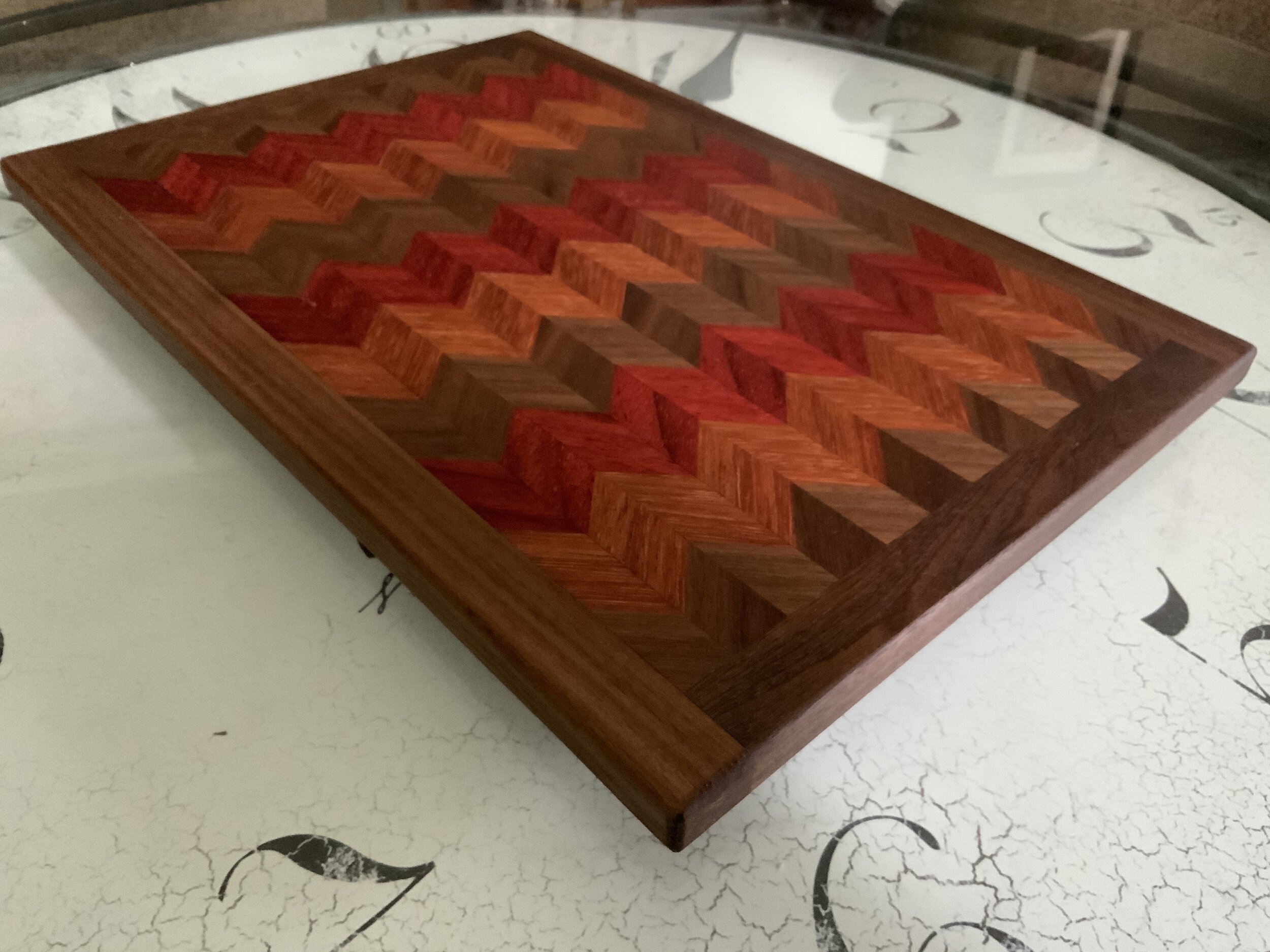 ShopDovetail  Round Exotic Wood Cutting Boards