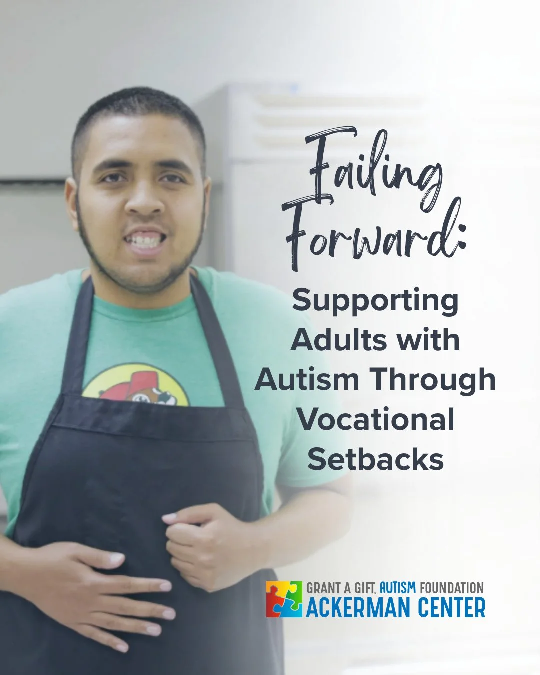 Failure can feel scary. Especially when you&rsquo;ve worked so hard to protect your autistic adult from setbacks.⁠
⁠
But growth rarely happens in a straight line. 💙⁠
⁠
In our latest blog, we explore what it really means to &ldquo;fail forward&rdquo;
