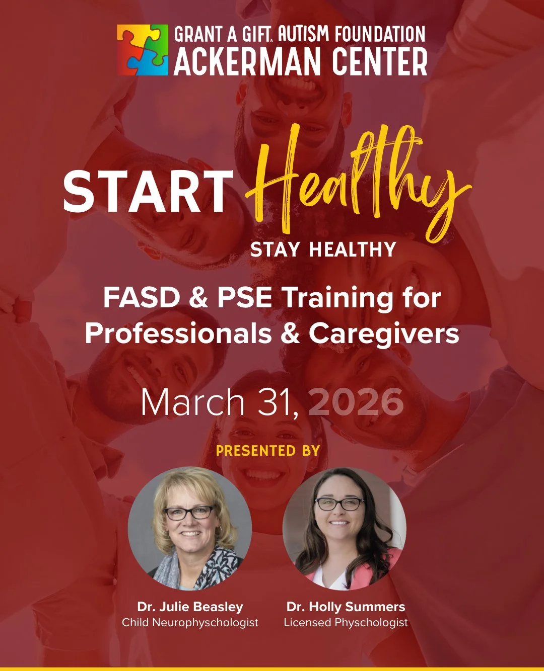 Our Start Healthy, Stay Healthy series is back on Tuesday, March 31&mdash;this time focusing on strengths &amp; strategies.⁠
⁠
Join us for this no-cost training designed for professionals and caregivers looking for real, practical ways to support chi