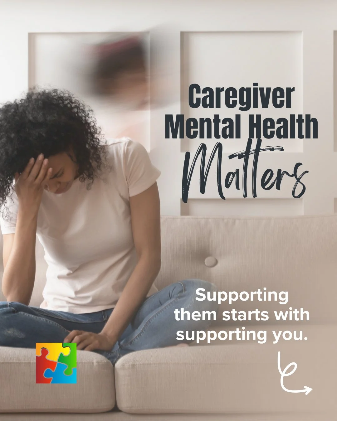Caregivers spend so much time making sure everyone else is supported. But your mental health matters too.⁠
⁠
Caring for a neurodivergent child can come with constant advocacy, emotional exhaustion, stress, and burnout that often goes unseen. At the A