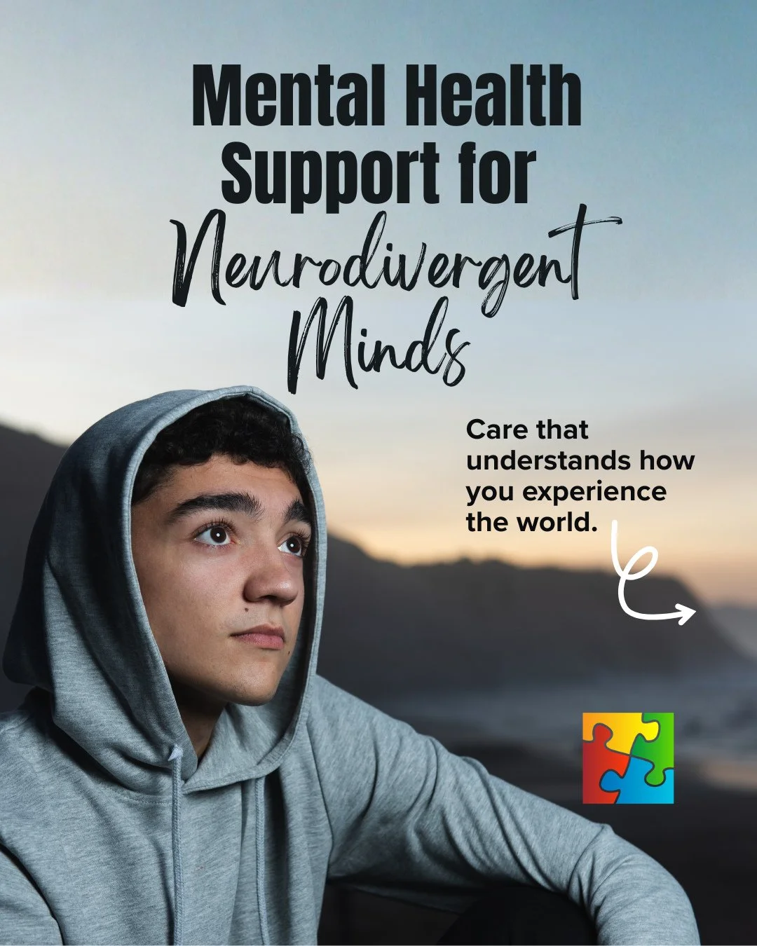 Neurodivergent individuals often navigate stress, emotions, relationships, self-esteem, and daily expectations in ways that others may not fully understand. ⁠
⁠
At the Ackerman Center, Mental Health Counseling services support neurodivergent children