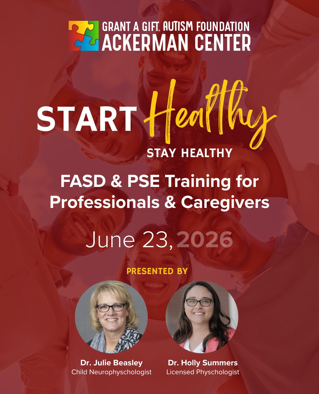 Understanding #FASD is just the beginning. Knowing how to support strengths and navigate challenges over time is what helps children, youth, and families thrive.⁠
⁠
Join us for the next session of Start Healthy, Stay Healthy, our free FASD and Prenat
