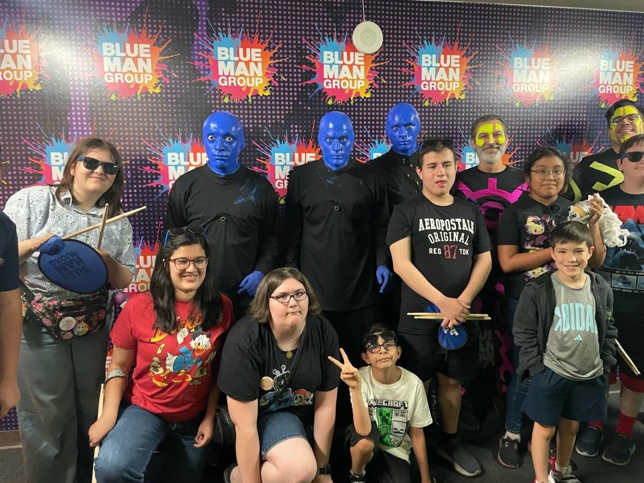Our BUDS&reg; and TEENBUDS&reg; participants had an unforgettable day at the recent sensory-friendly Blue Man Group performance, complete with a special opportunity to meet the cast after the show!⁠
⁠
These moments are what BUDS&reg; (Building Up and
