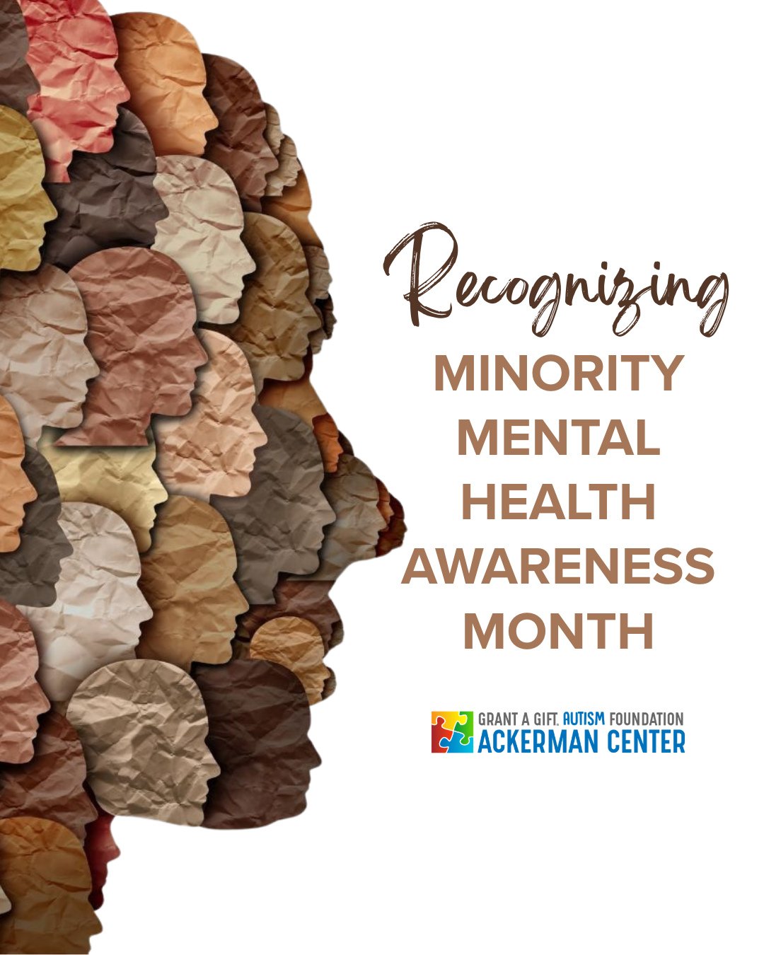 🧠💚 July is Bebe Moore Campbell National Minority Mental Health Awareness Month, a time to recognize the unique barriers many racial and ethnic minority communities face when accessing mental health care and support.⁠
⁠
At Grant a Gift Autism Founda