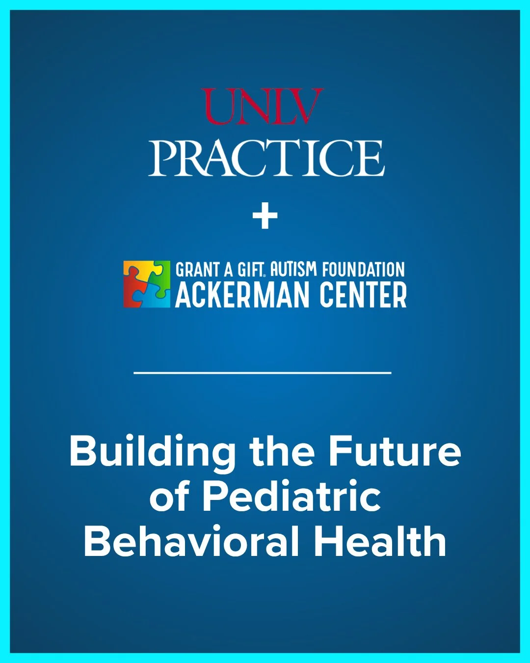 The future of pediatric behavioral health starts with investing in the next generation of providers.⁠
⁠
The Ackerman Center is proud to partner with @unlvpractice as a clinical training site for psychology doctoral interns, helping prepare future ped
