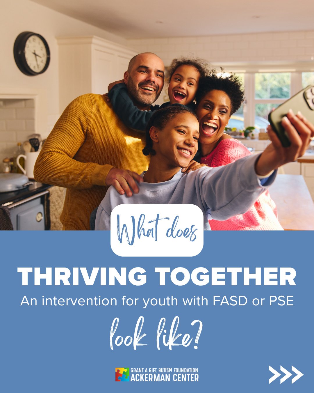 Thriving Together means you don&rsquo;t have to figure everything out alone.⁠
⁠
Designed for youth with prenatal substance exposure, including Fetal Alcohol Spectrum Disorder (FASD), and their parents and caregivers, Thriving Together creates a space