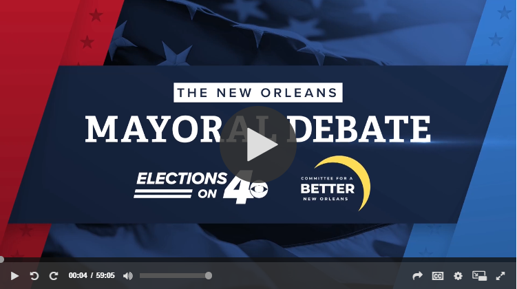 WWLTV &amp; CBNO: New Orleans Mayoral Debate