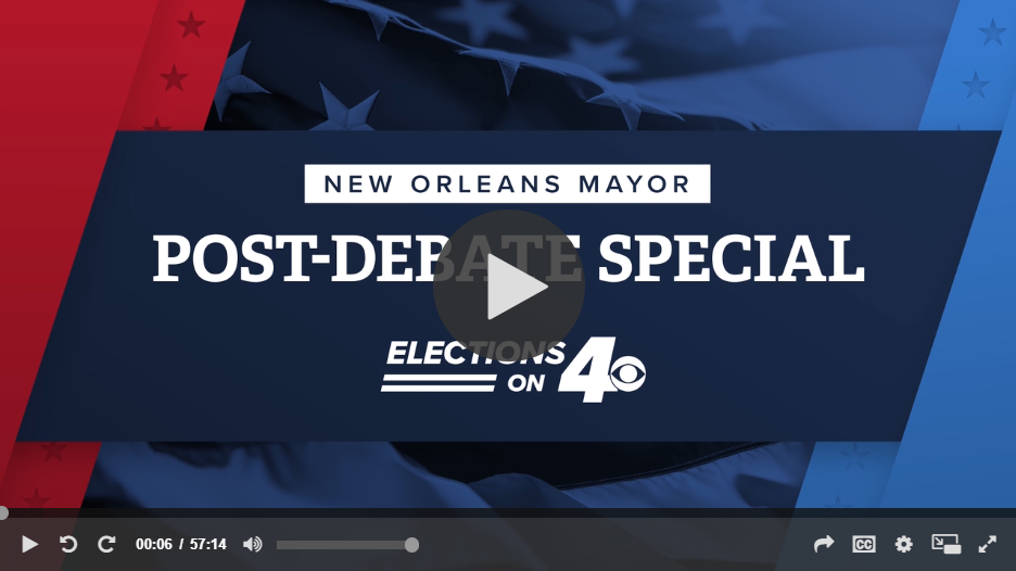 WWLTV &amp; CBNO: Post-Debate Special
