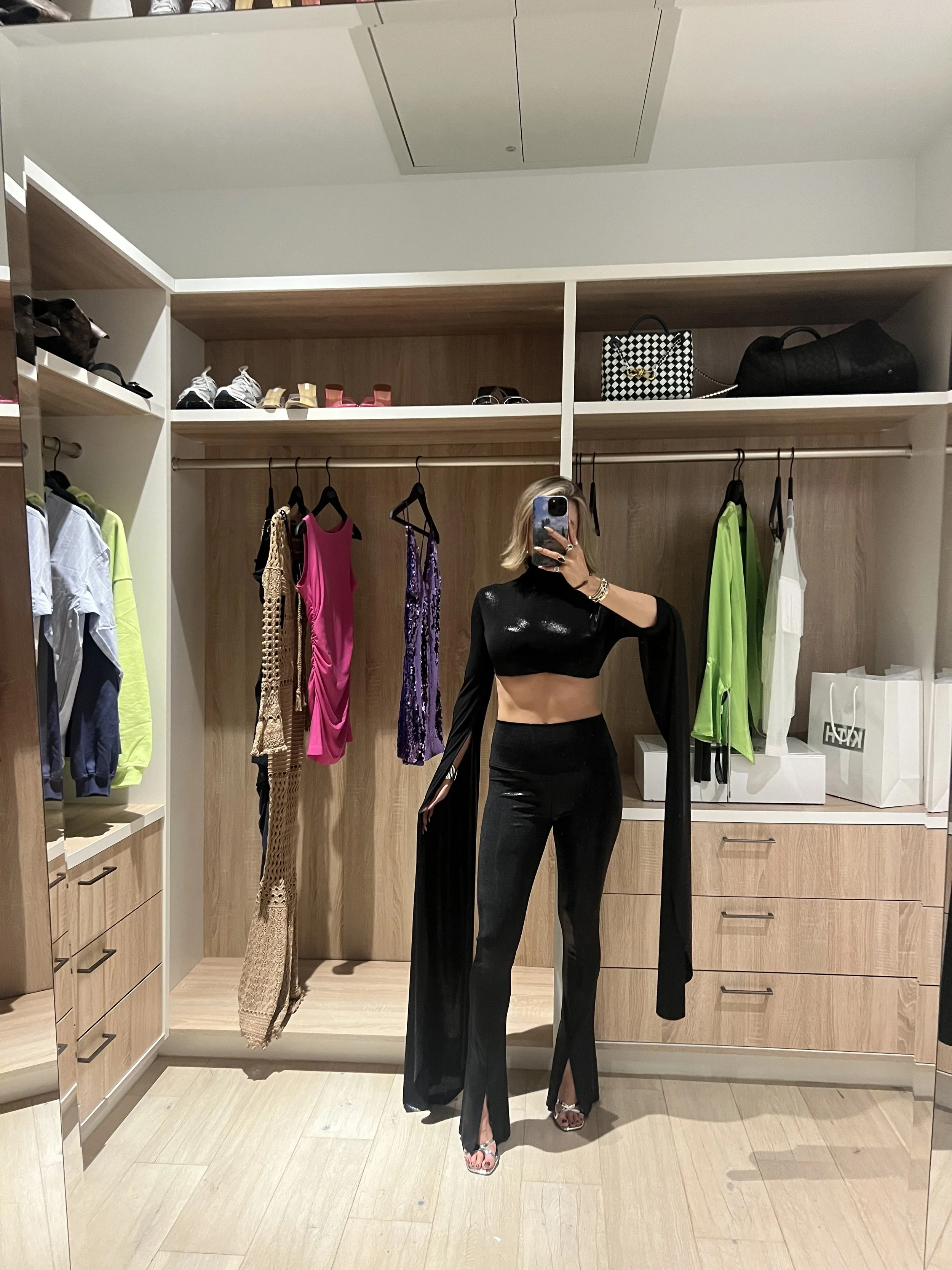 Norma Kamali Black Set