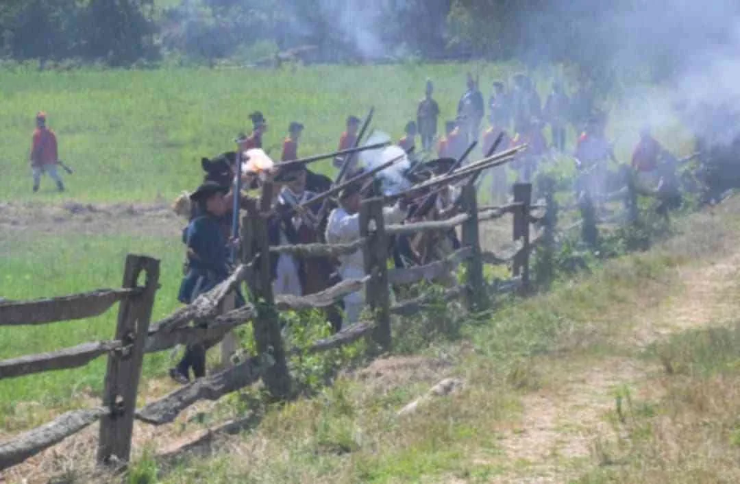 Lebanon Militia with the Stow Minutemen and the 25th Continentals at Redcoats and Rebels 2025