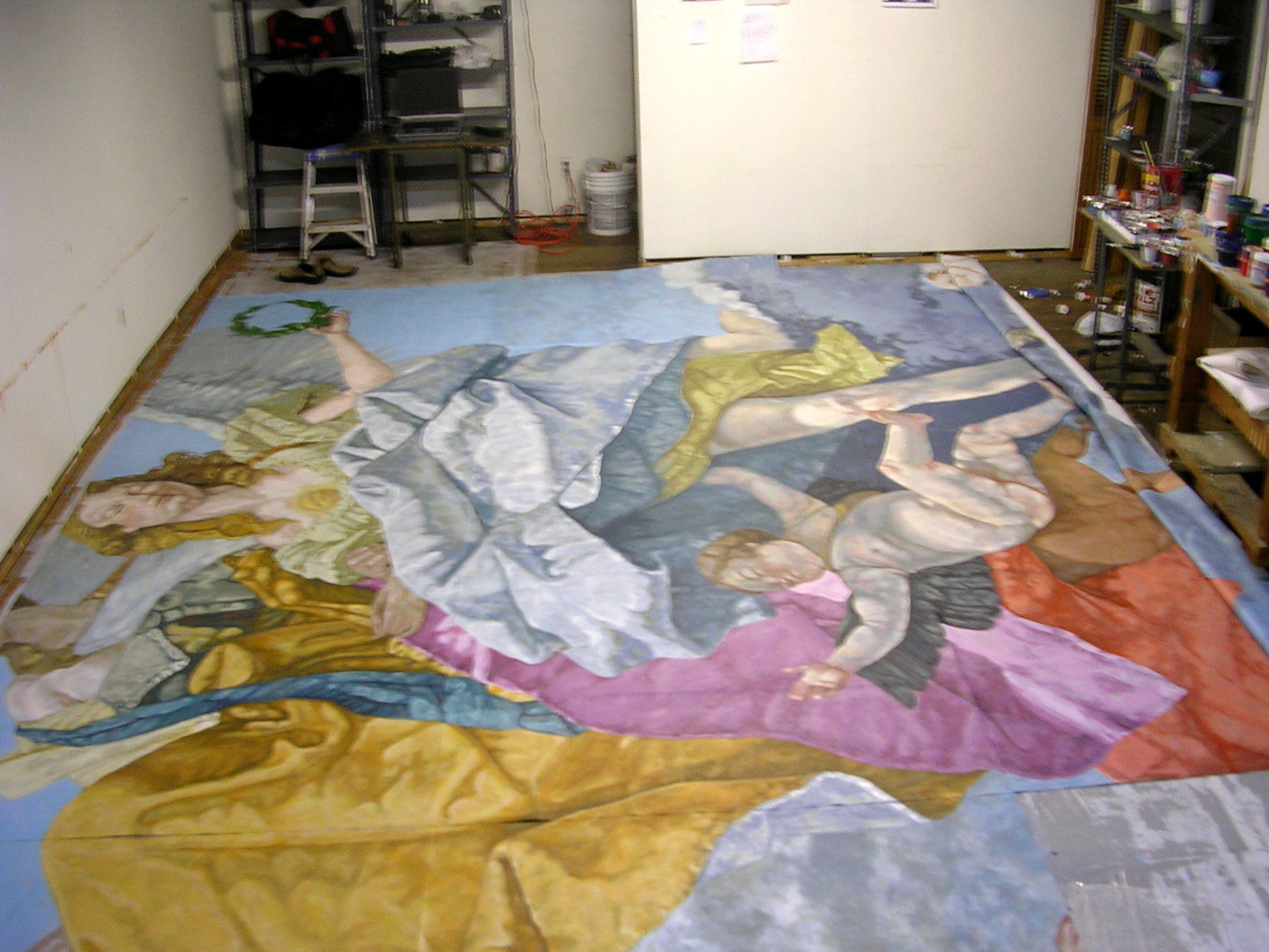 *(In the Studio-work in progress)