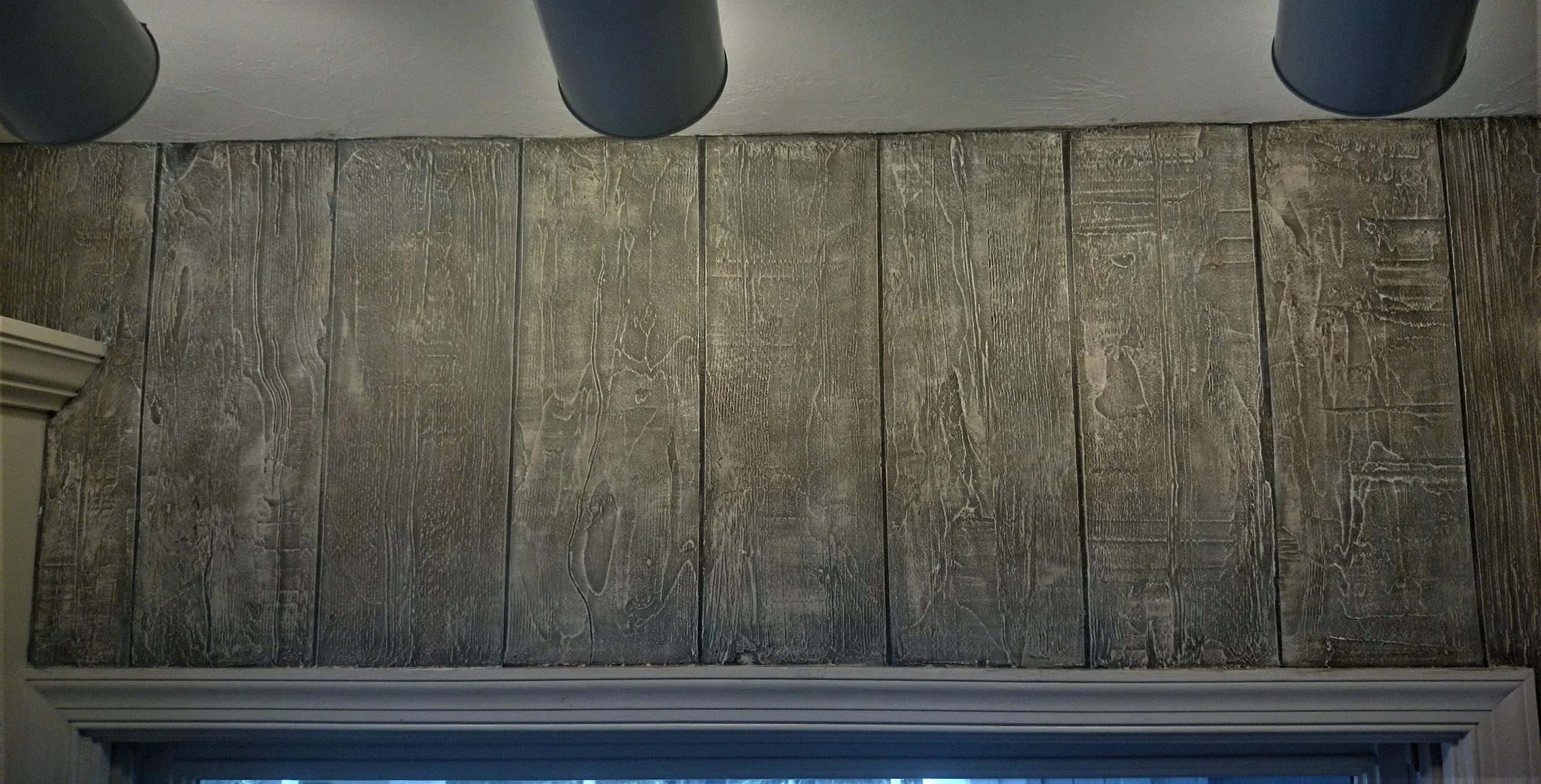 *Detail-Sculpted Drift Wood Planks