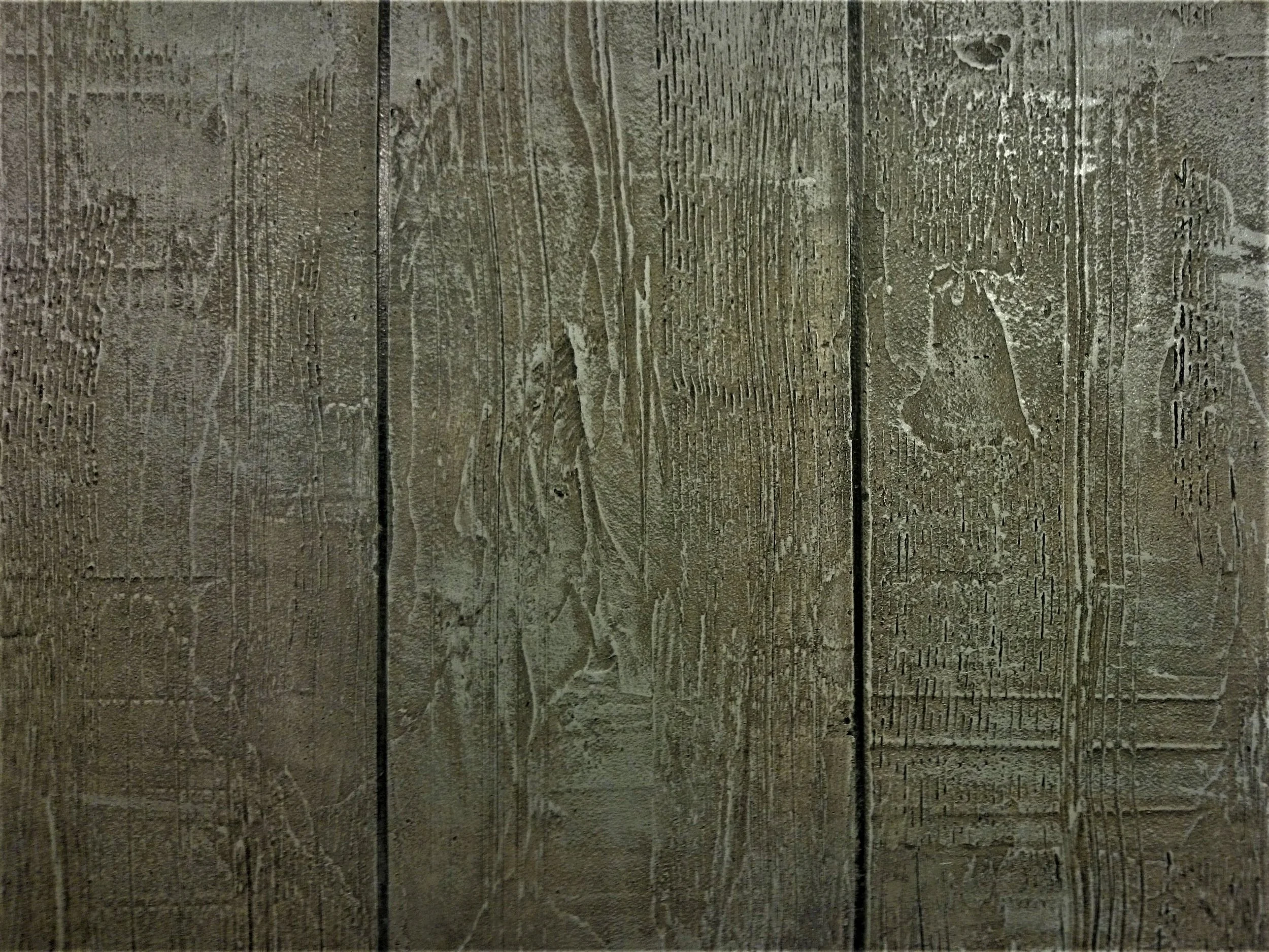 *Detail Close Up-Sculpted Drift Wood Planks