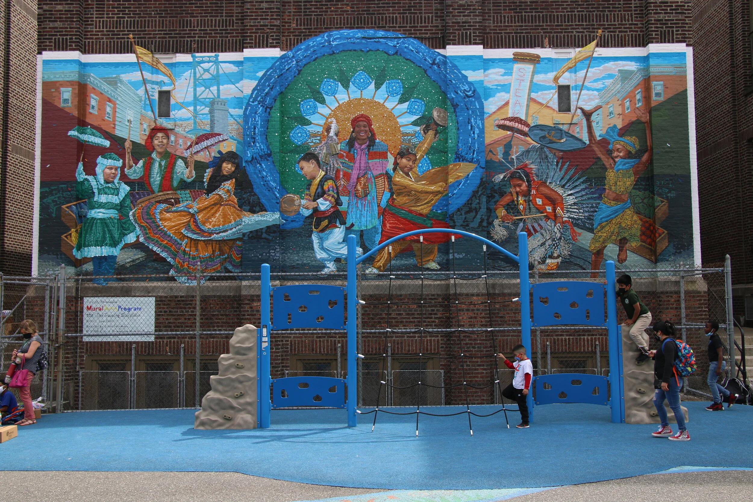 "The Traveling Storyteller" Mural