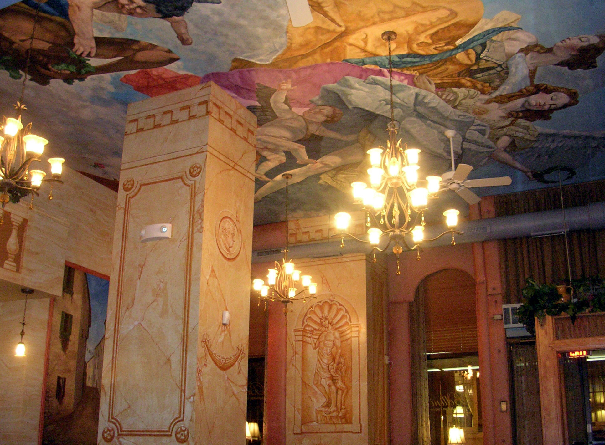 "Tiepolo's Angels" -Restaurant Ceiling Mural