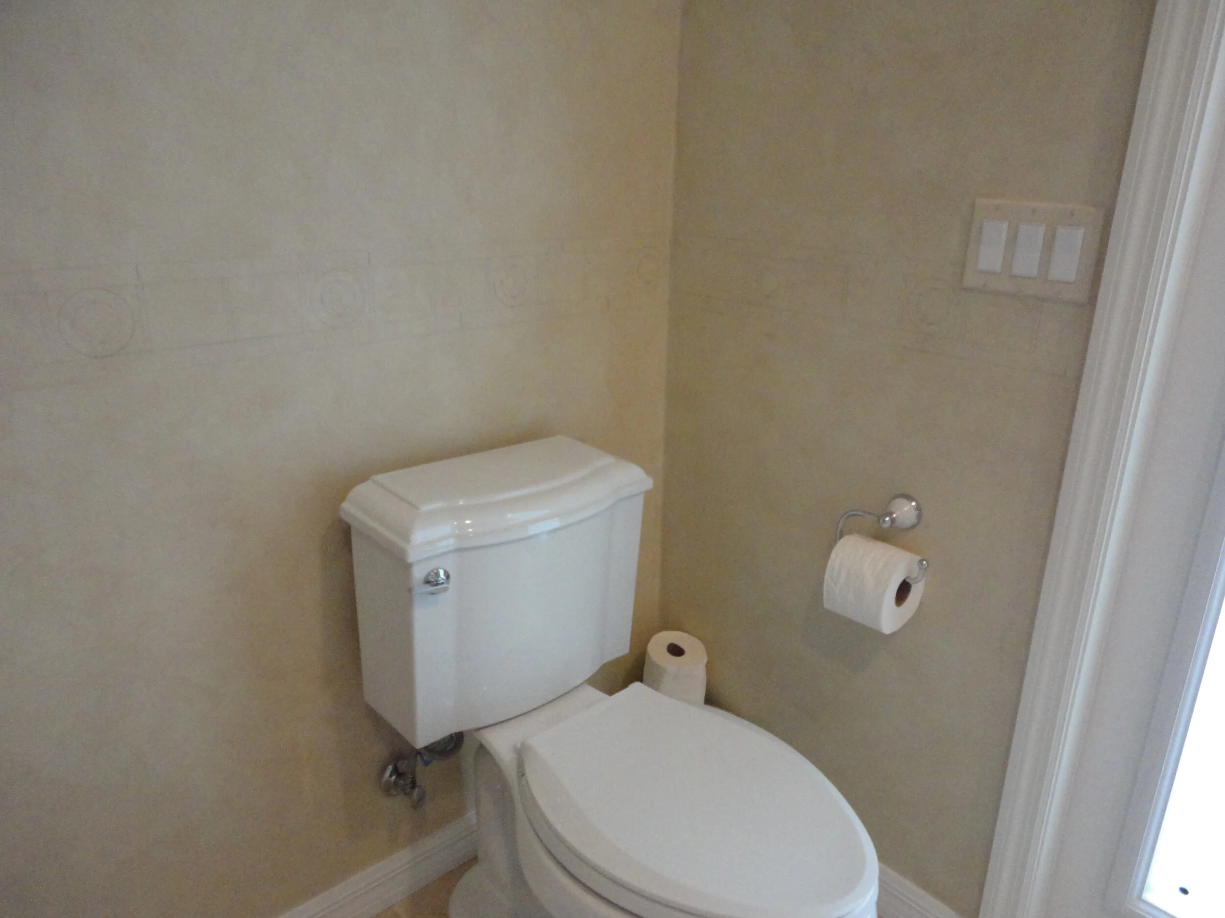 *before-tile decor design