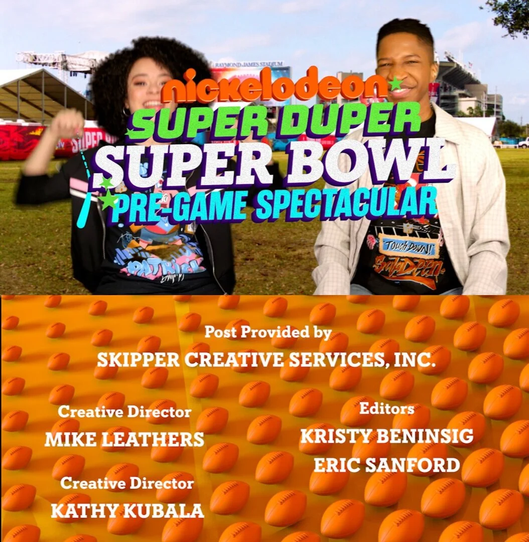 NICKELODEON - Nickelodeon's Super Duper Super Bowl Pre-Game Special 2021 - 24 Min