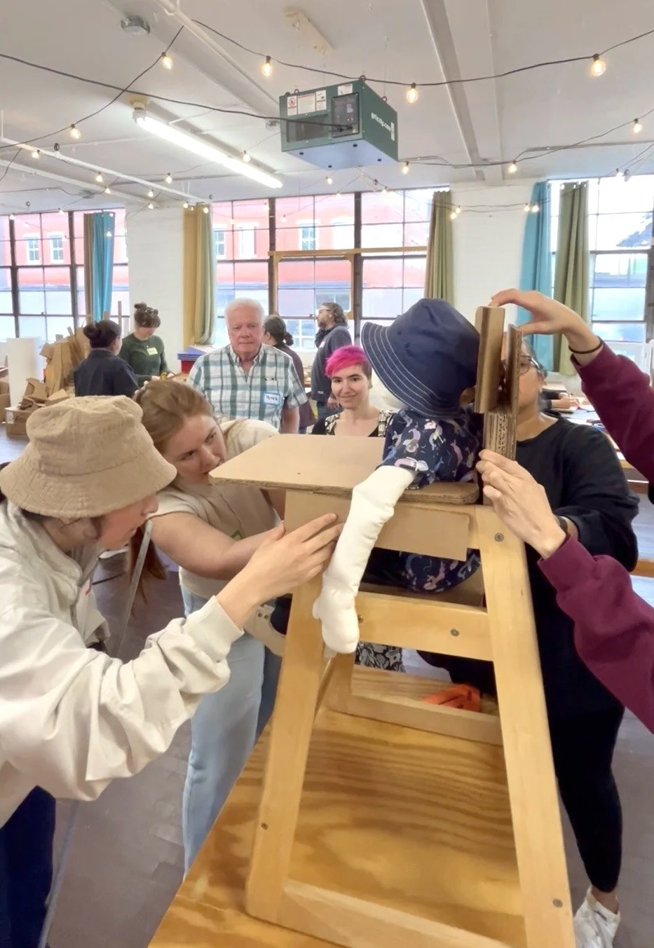 Adaptive Design in Practice: Cardboard Fabrication for Real-World Solutions