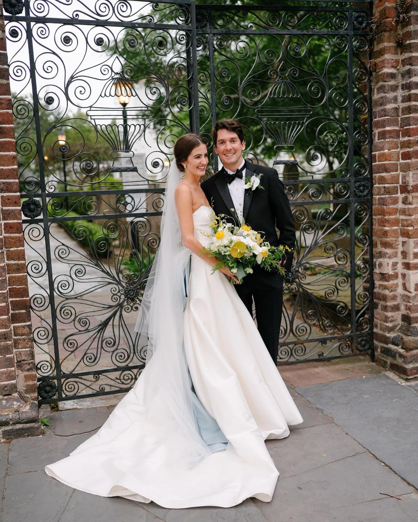 Happy first anniversary, Meredith and Dylan! Here are some favorites from their beautiful wedding in downtown Charleston! 🩵
.
.
.
Design and Coordination:&nbsp;@grove.designs.co
Photo: @emilykbarbee
Hair and Makeup: @blushingbridescharleston
Wedding