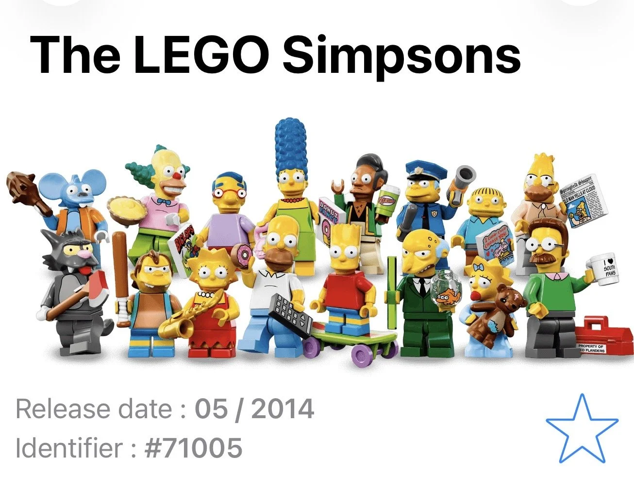 LEGO The Simpsons Series 1