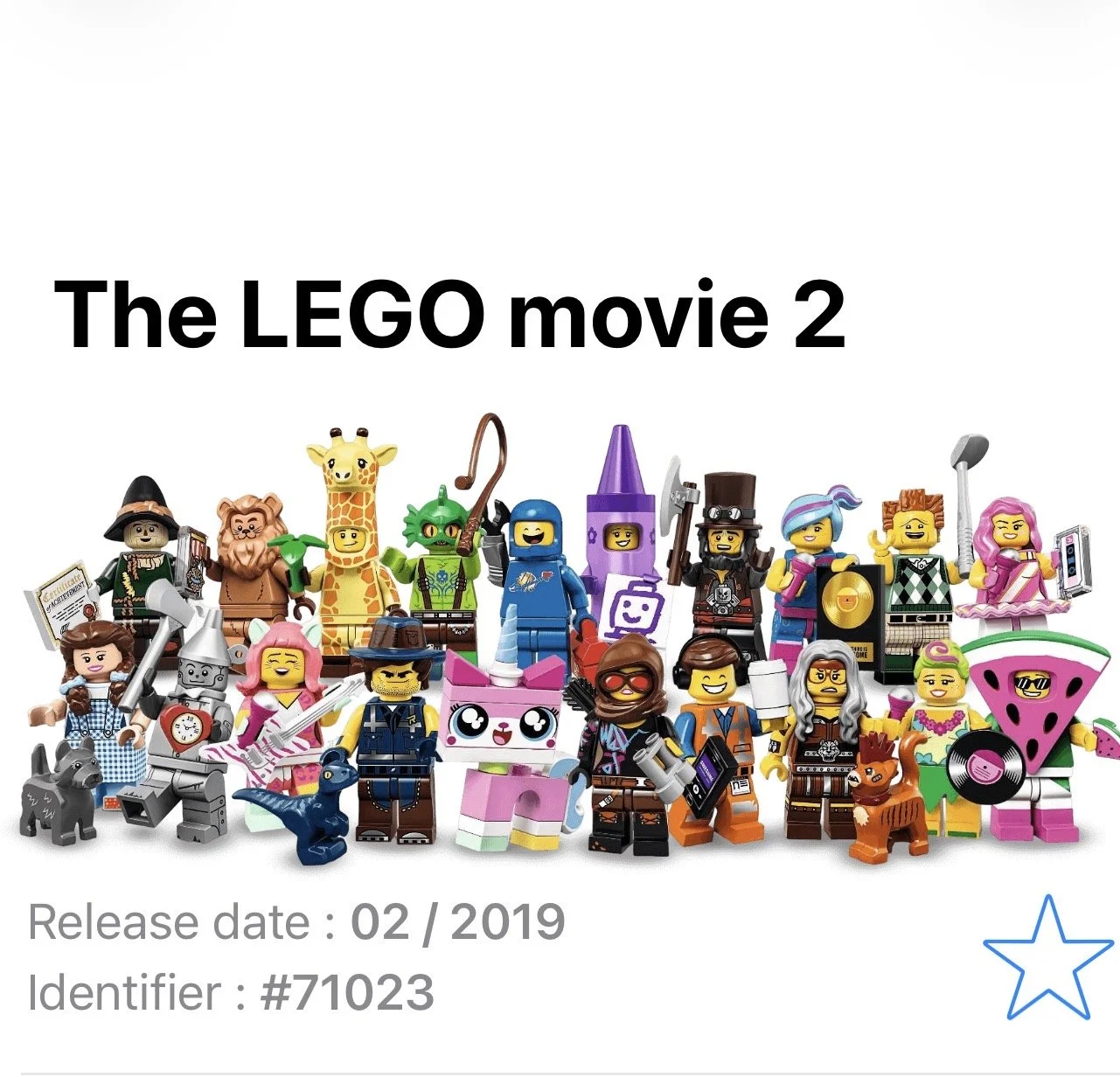 The LEGO Movie 2 Series