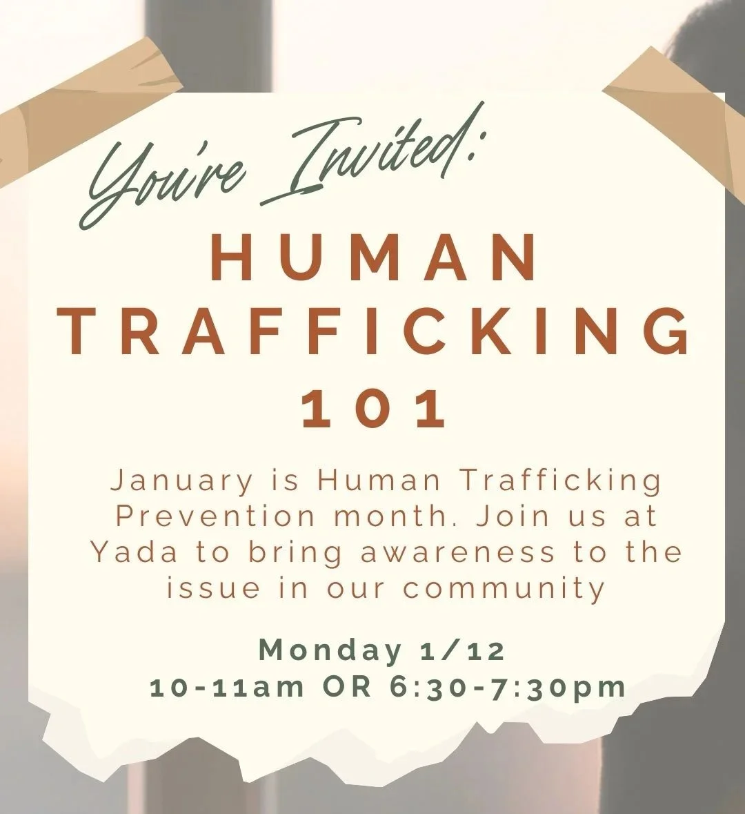 Human Trafficking 101