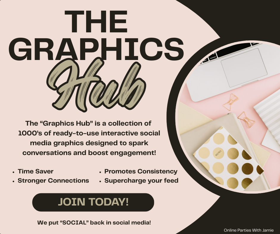 The Graphics Hub — Online Parties With Jamie