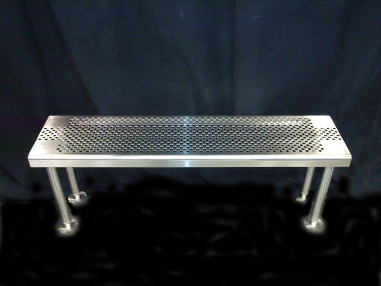 Benches | Gowning Rack with Bench | Cleanroom Furniture