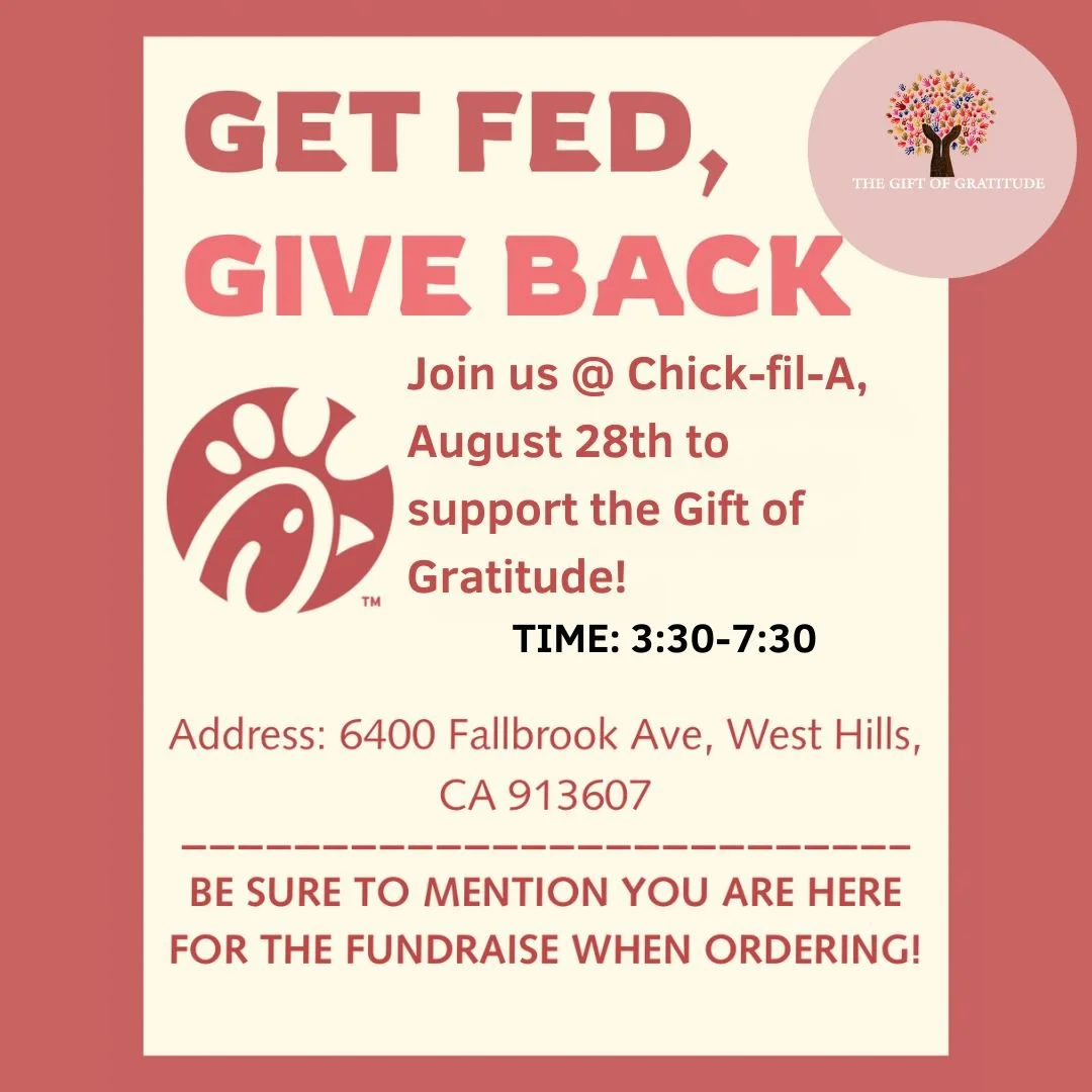 Chick-Fil-A Fundraiser